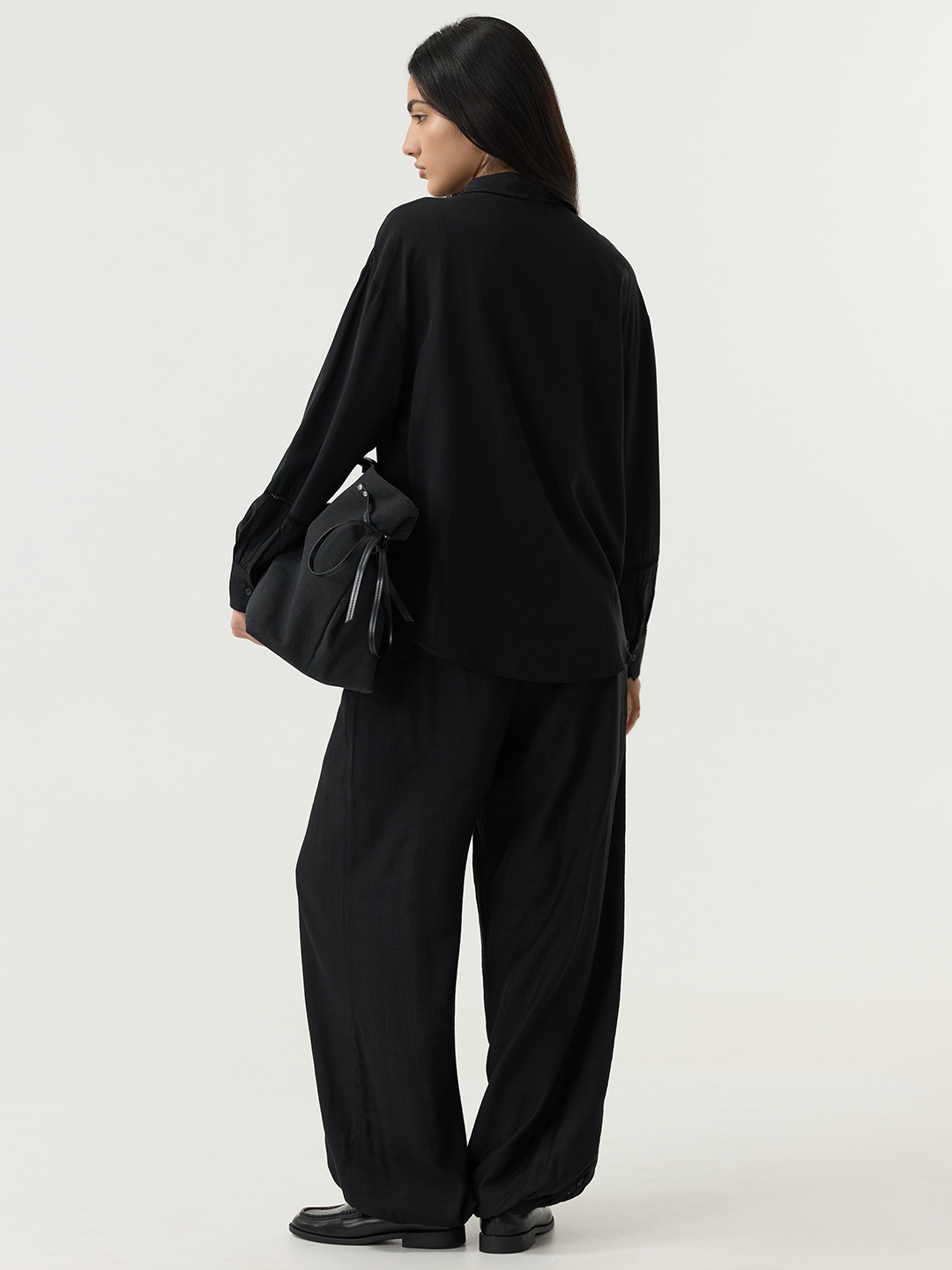 Рубашка черный для женщин 48218-1 66