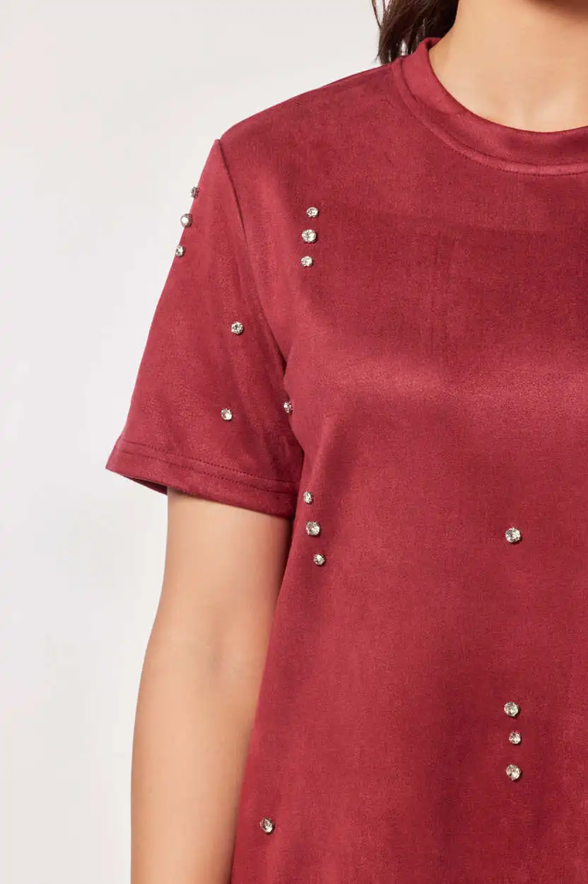 Платье красный для женщин 44235-7 54