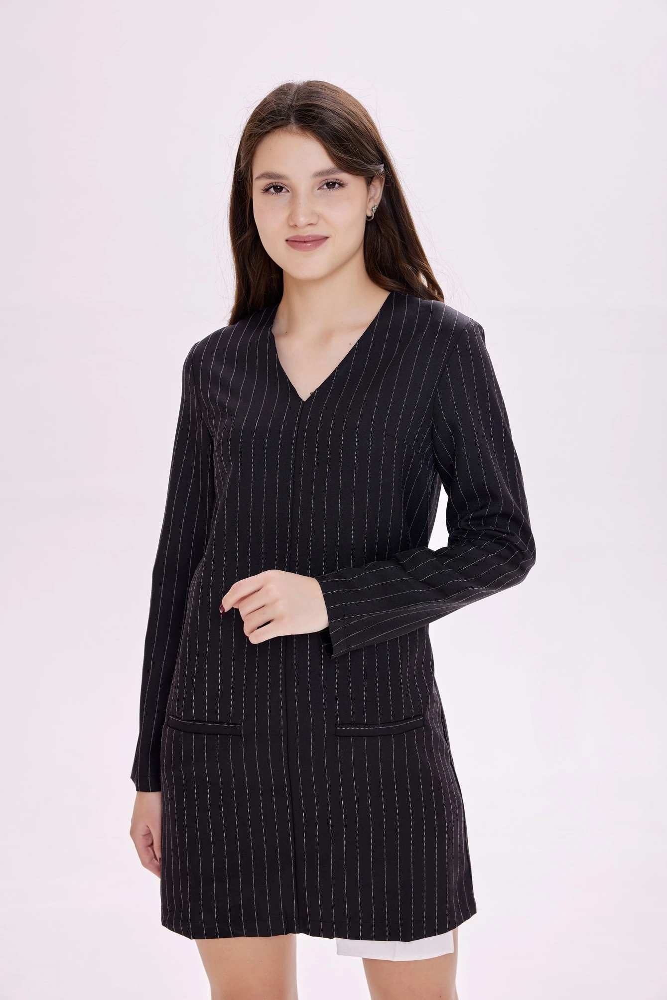 Платье черный для женщин 39231-1 54