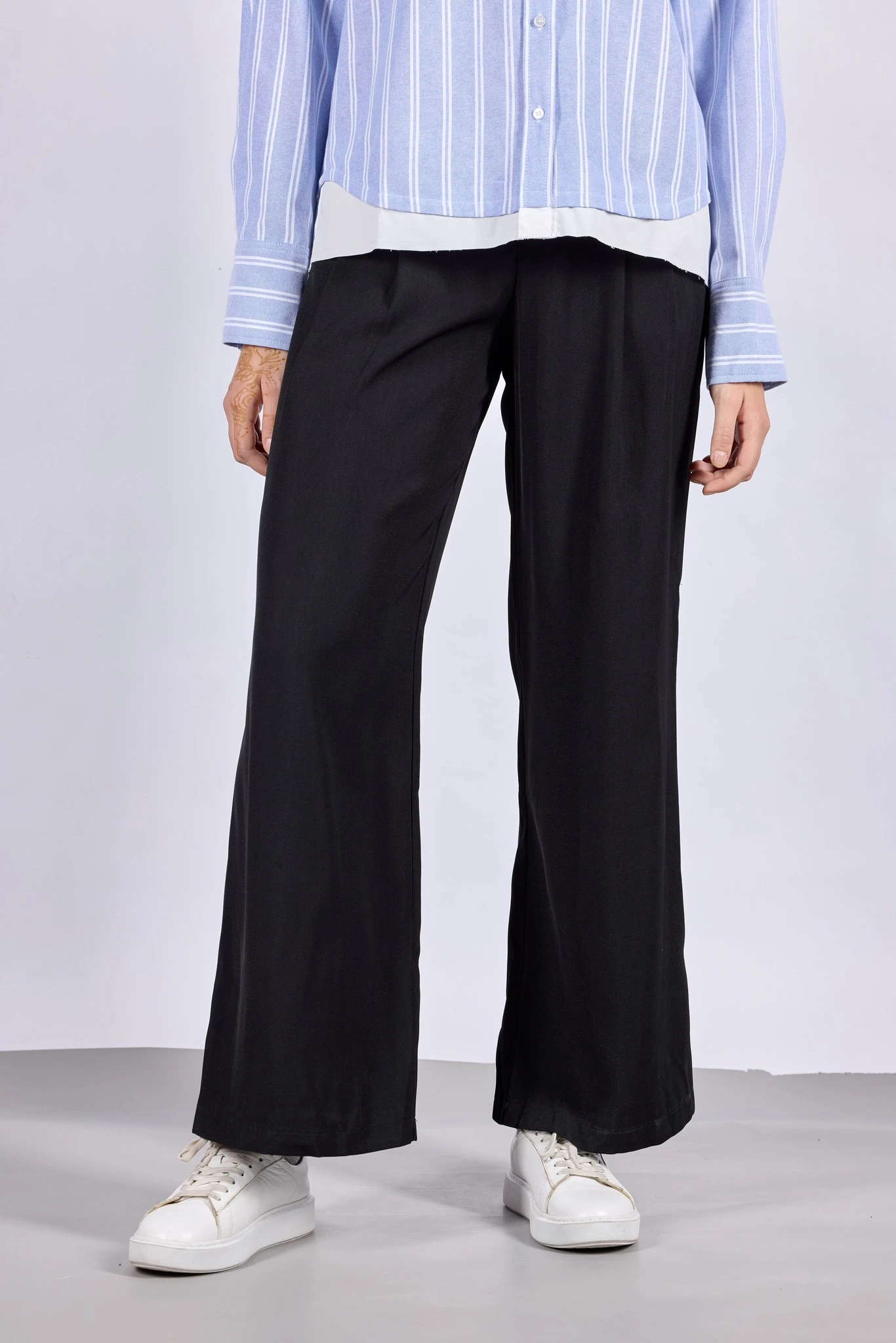 Брюки черный для женщин 44113-1 71