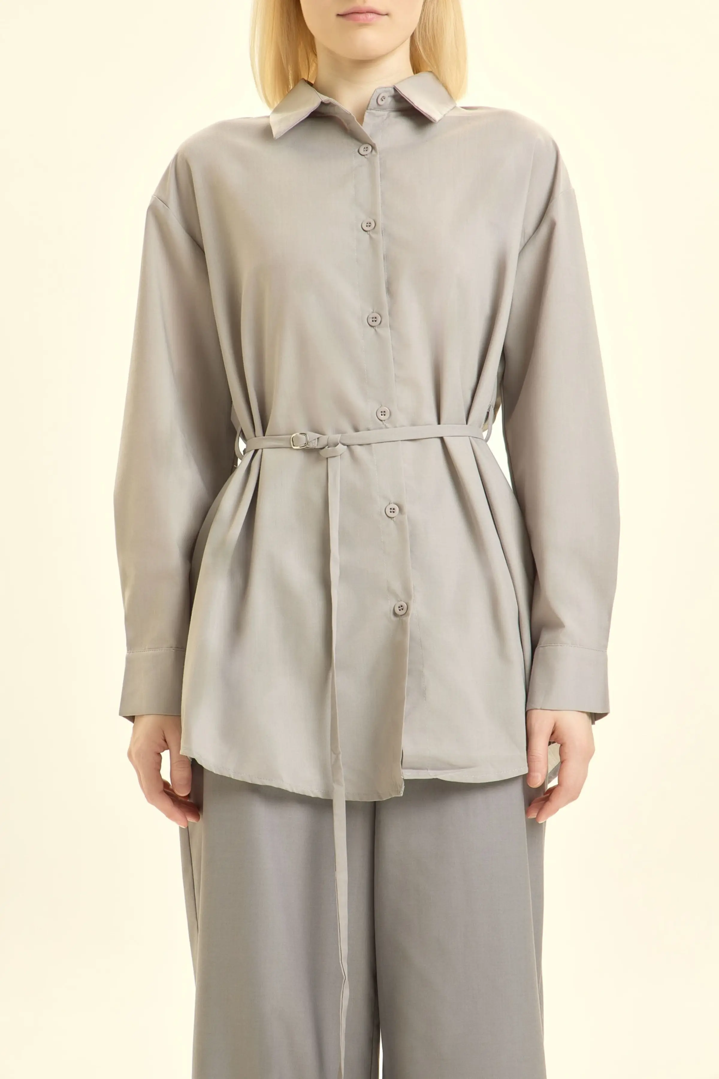 Рубашка серый для женщин 46161-61 66