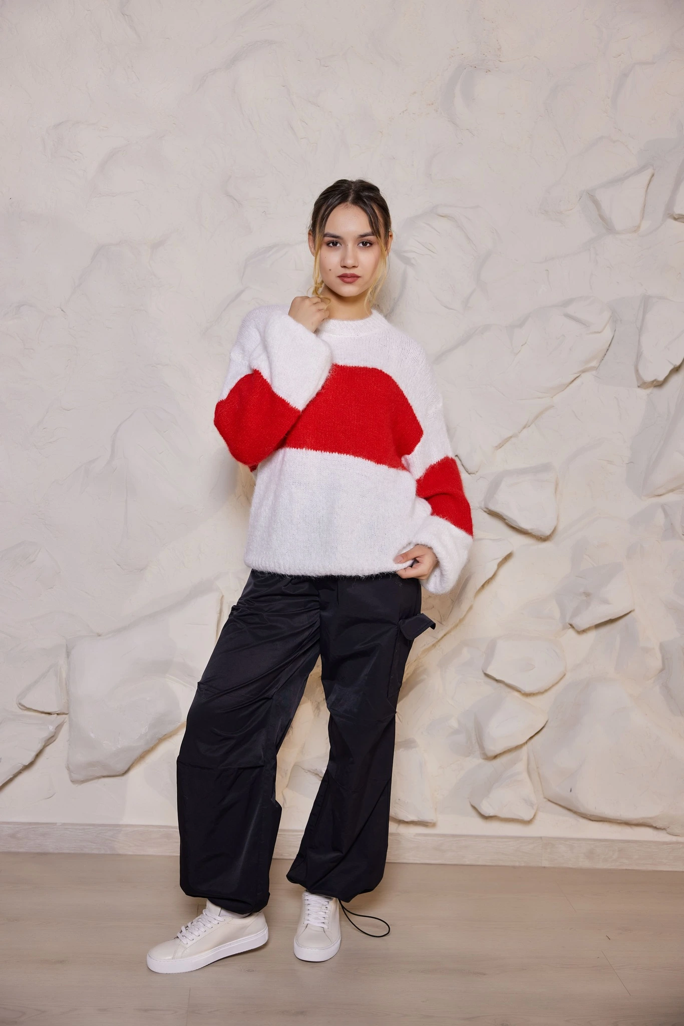 Свитер красный для женщин 39219-7 65