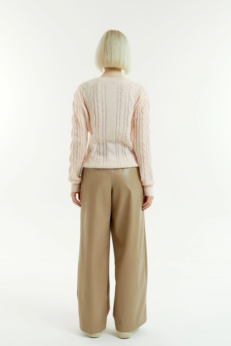 Кардиган розовый для женщин 43155-17 50