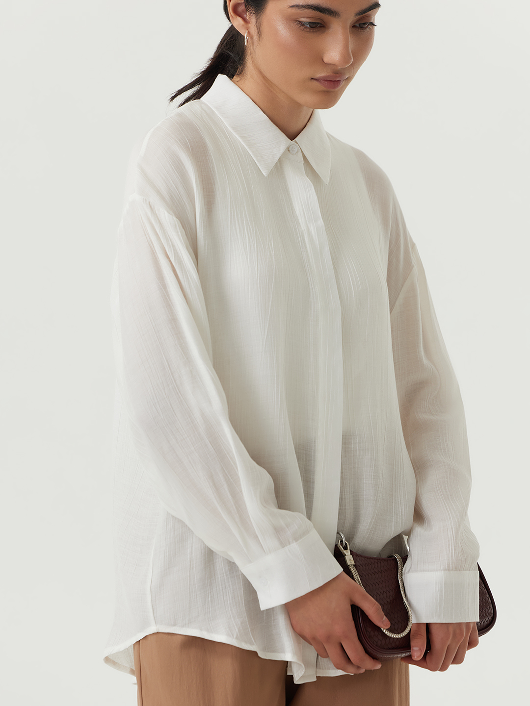 Рубашка белый для женщин 48223-4 66