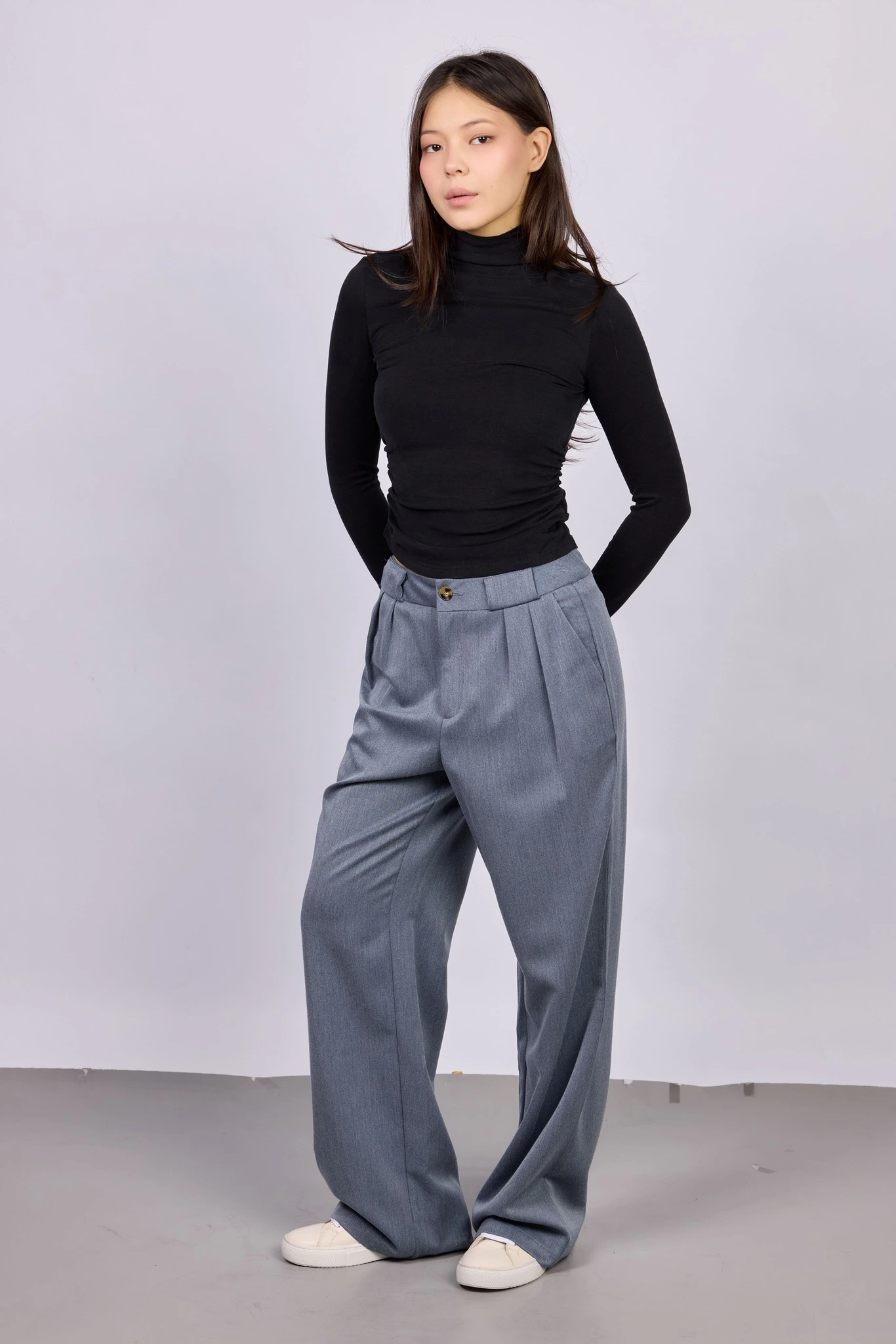 Брюки синий для женщин 42185-65 71