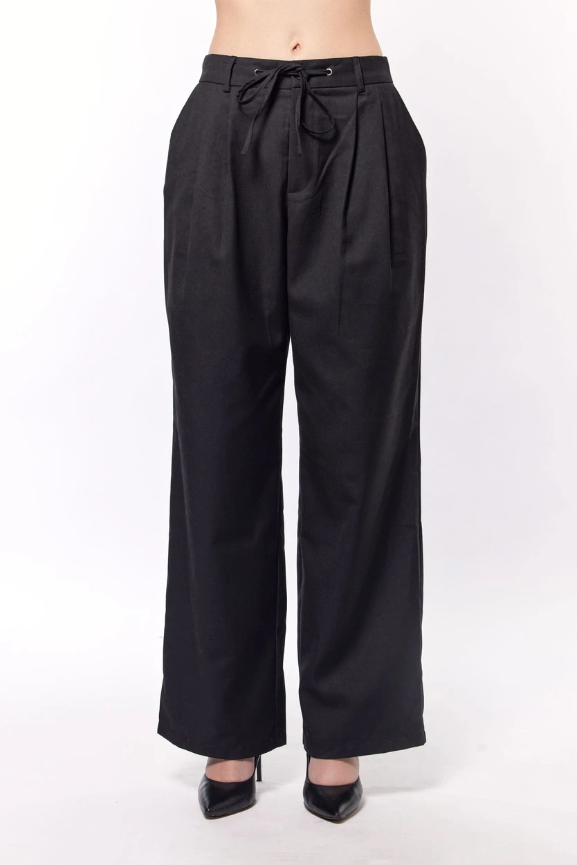 Брюки черный для женщин 44296-1 71