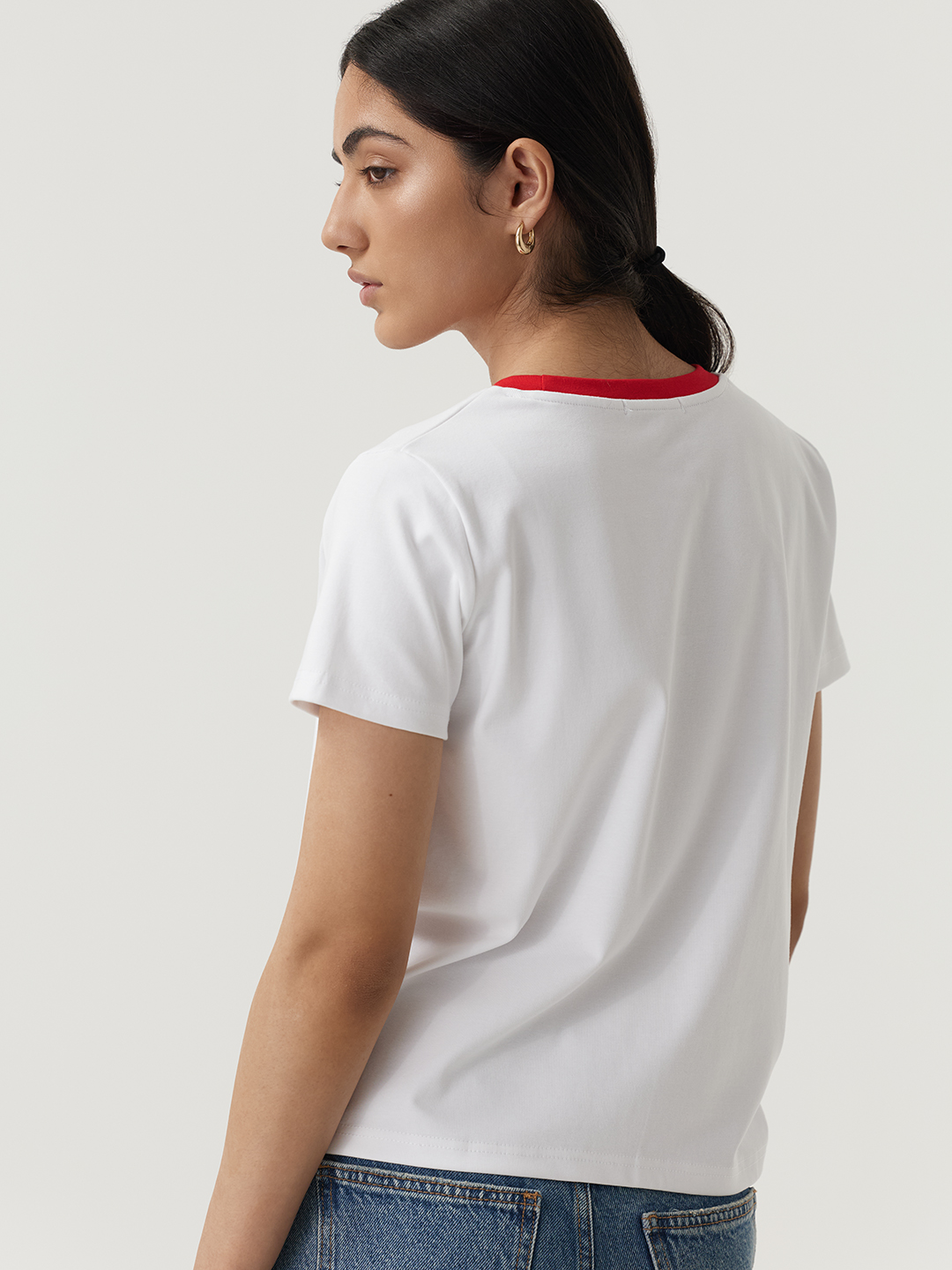 Футболка красный для женщин 48272-7 67