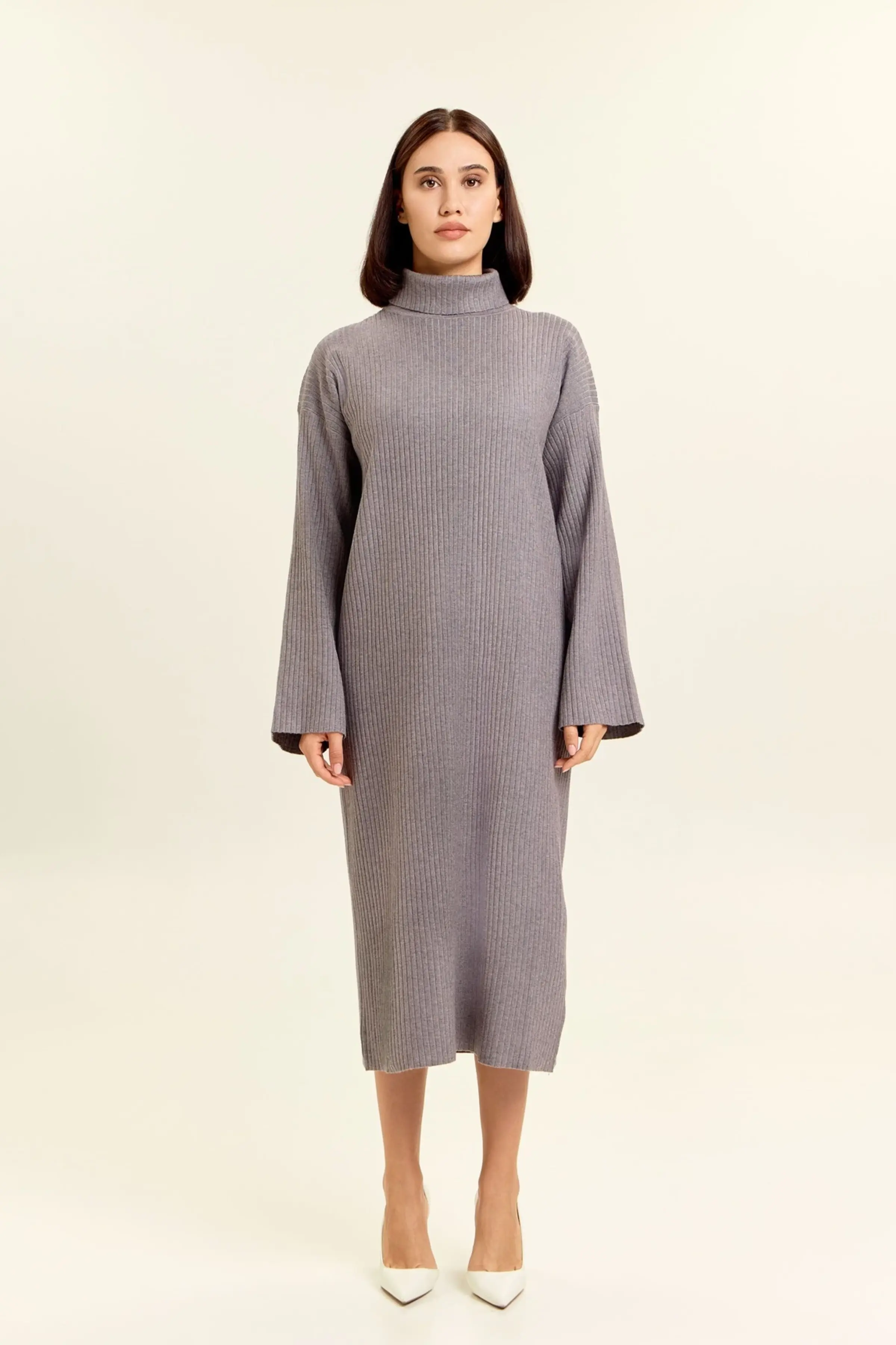 Платье серый для женщин 47165-61 54