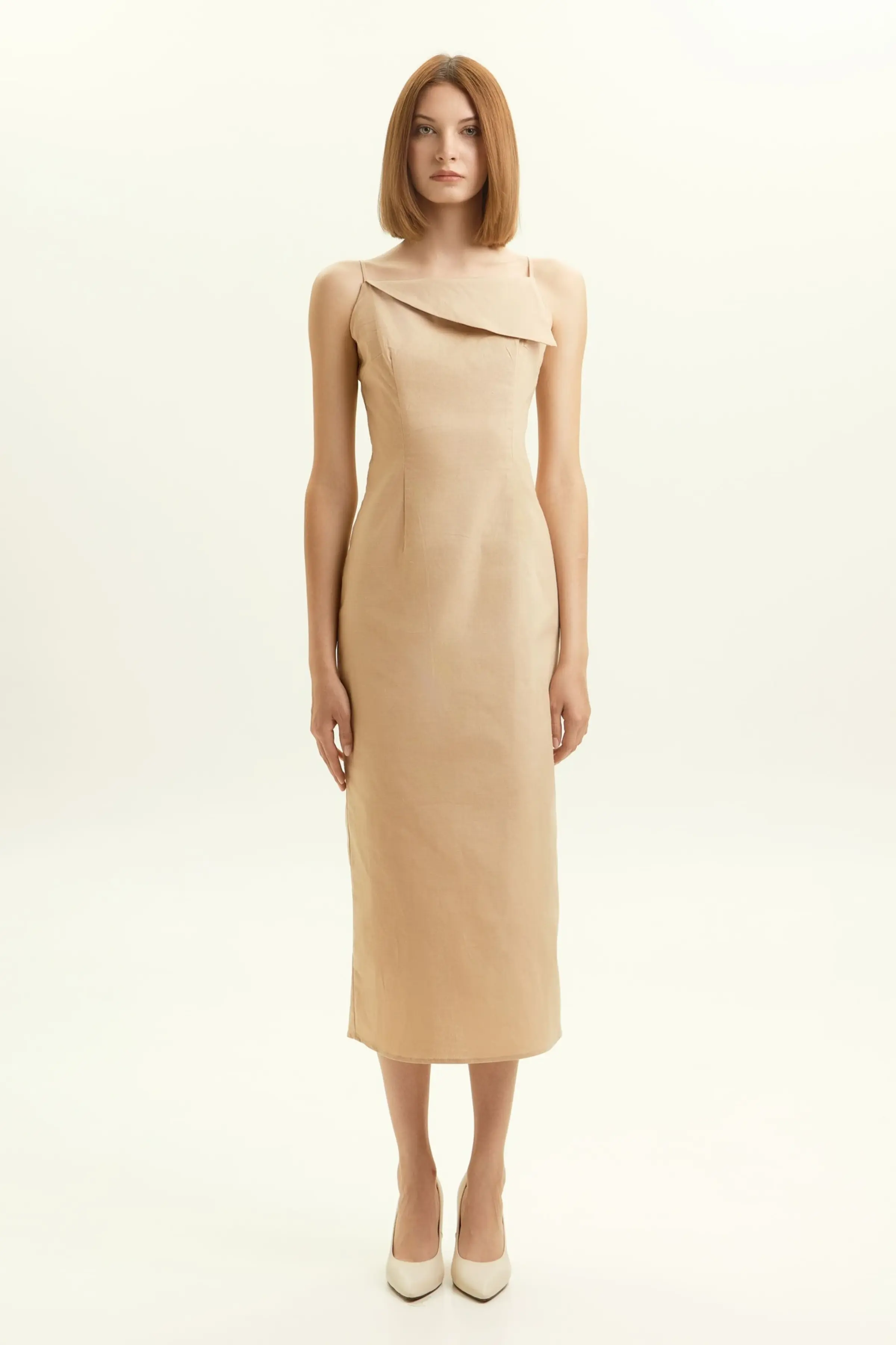 Сарафан бежевый для женщин 45157-15 48