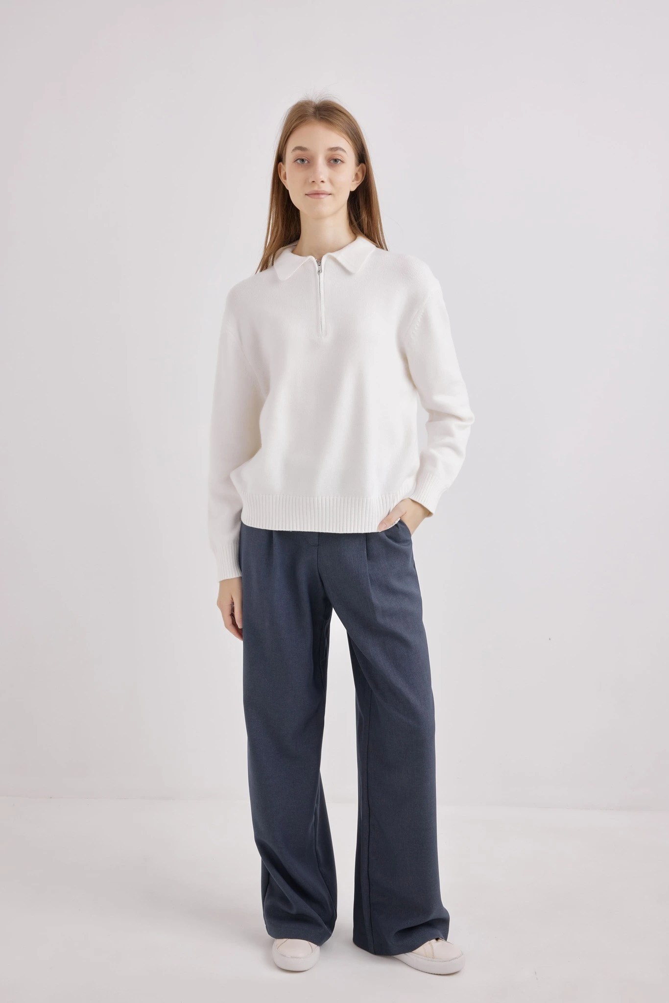 Брюки темно-синий для женщин 42161-18 71