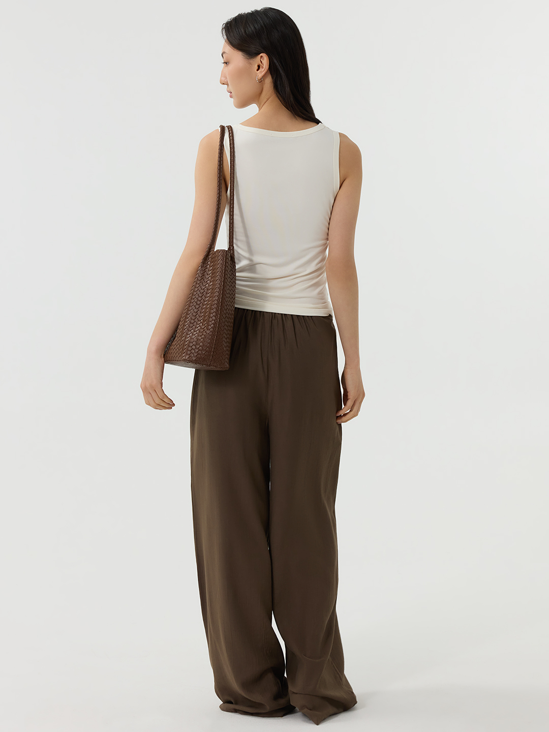 Топ белый для женщин 49108-4 46