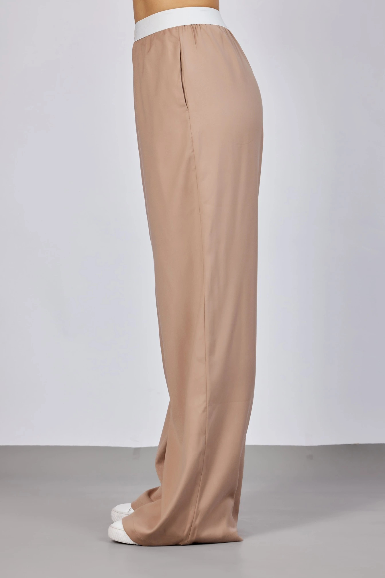 Брюки бежевый для женщин 43115-15 71