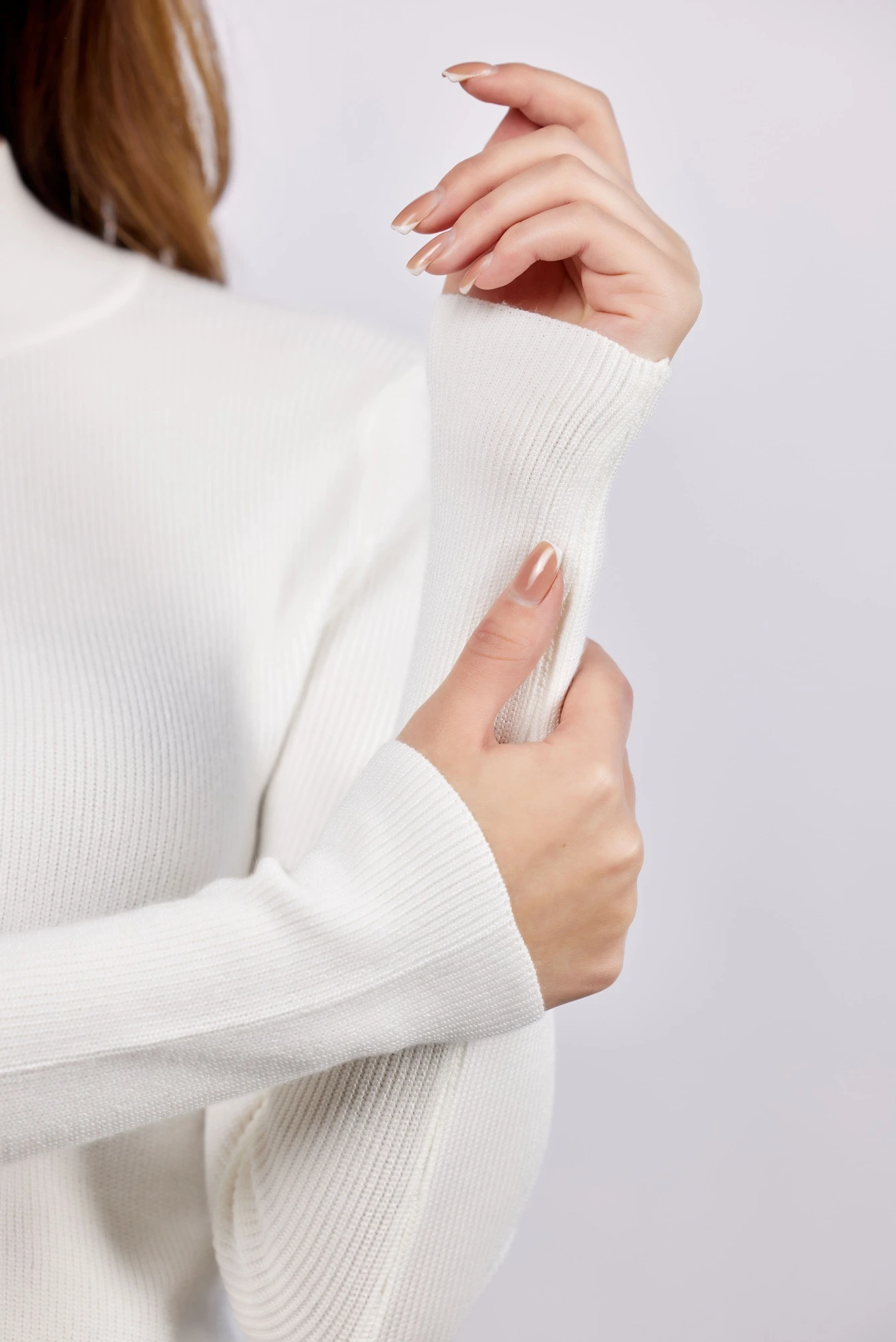 Джемпер белый для женщин 43167-4 60