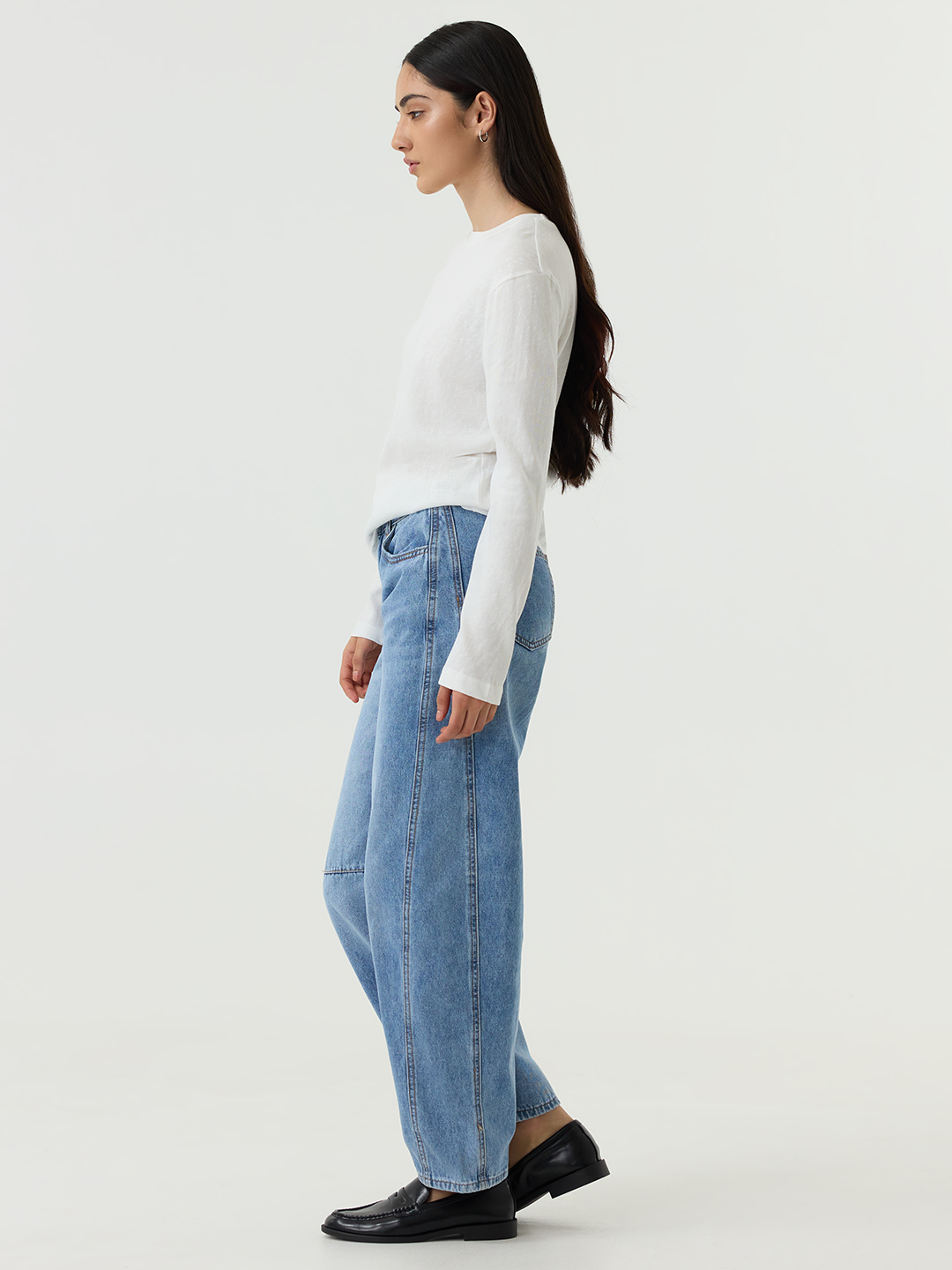 Лонгслив белый для женщин 48266-4 59