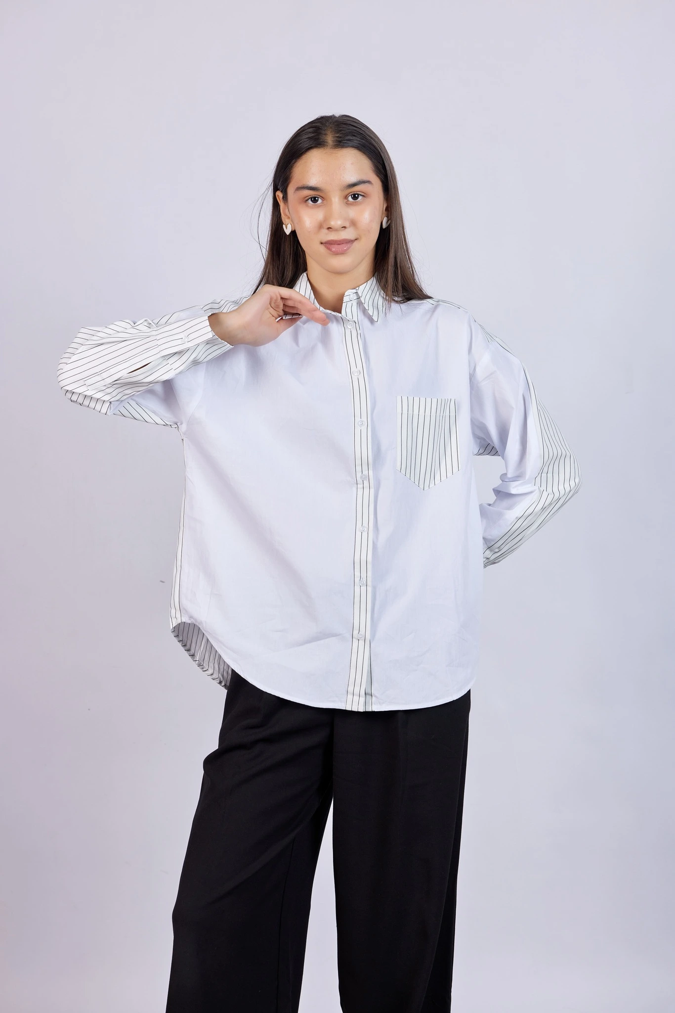 Рубашка белый для женщин 43185-4 66