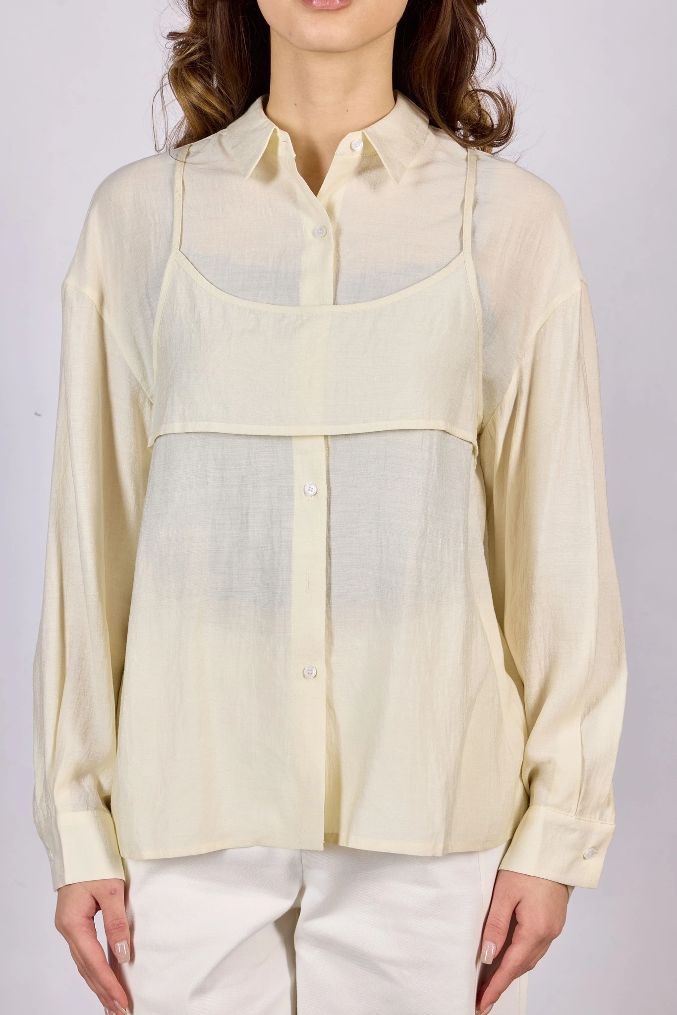 Рубашка бежевый для женщин 44245-15 66