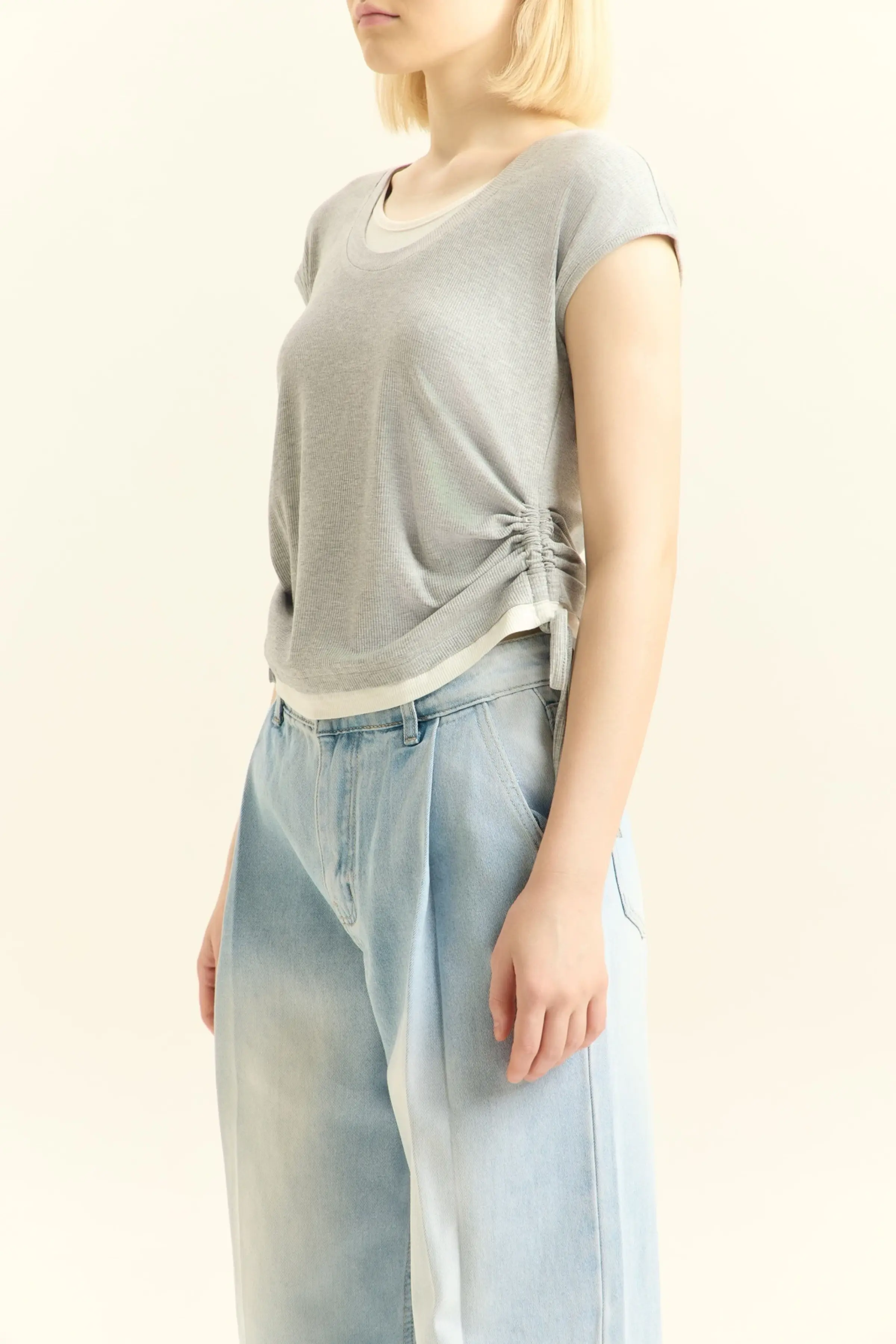 Футболка серый для женщин 45199-61 67