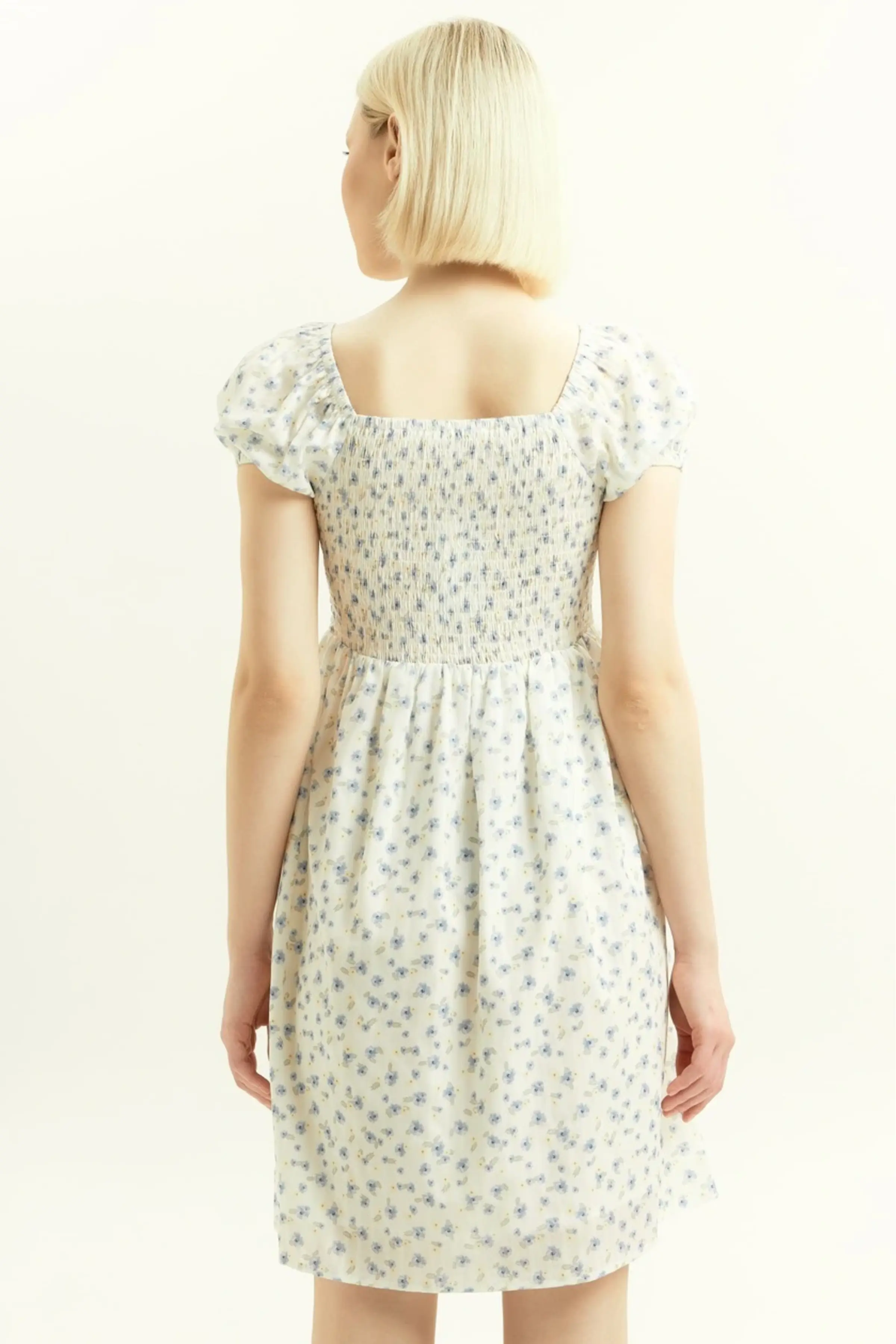 Платье синий цветочек для женщин 45276-188 54