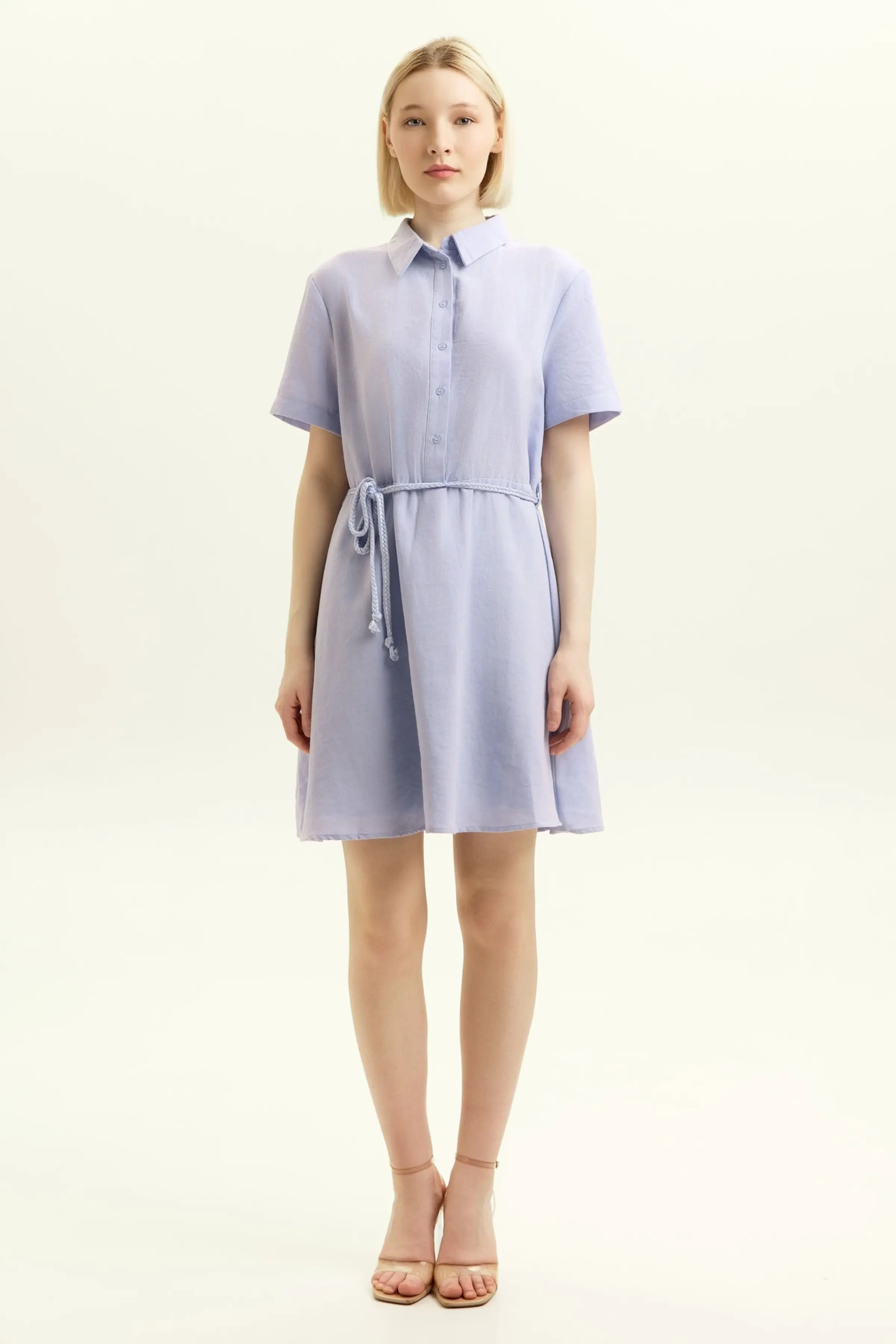 Платье голубой для женщин 45271-10 54