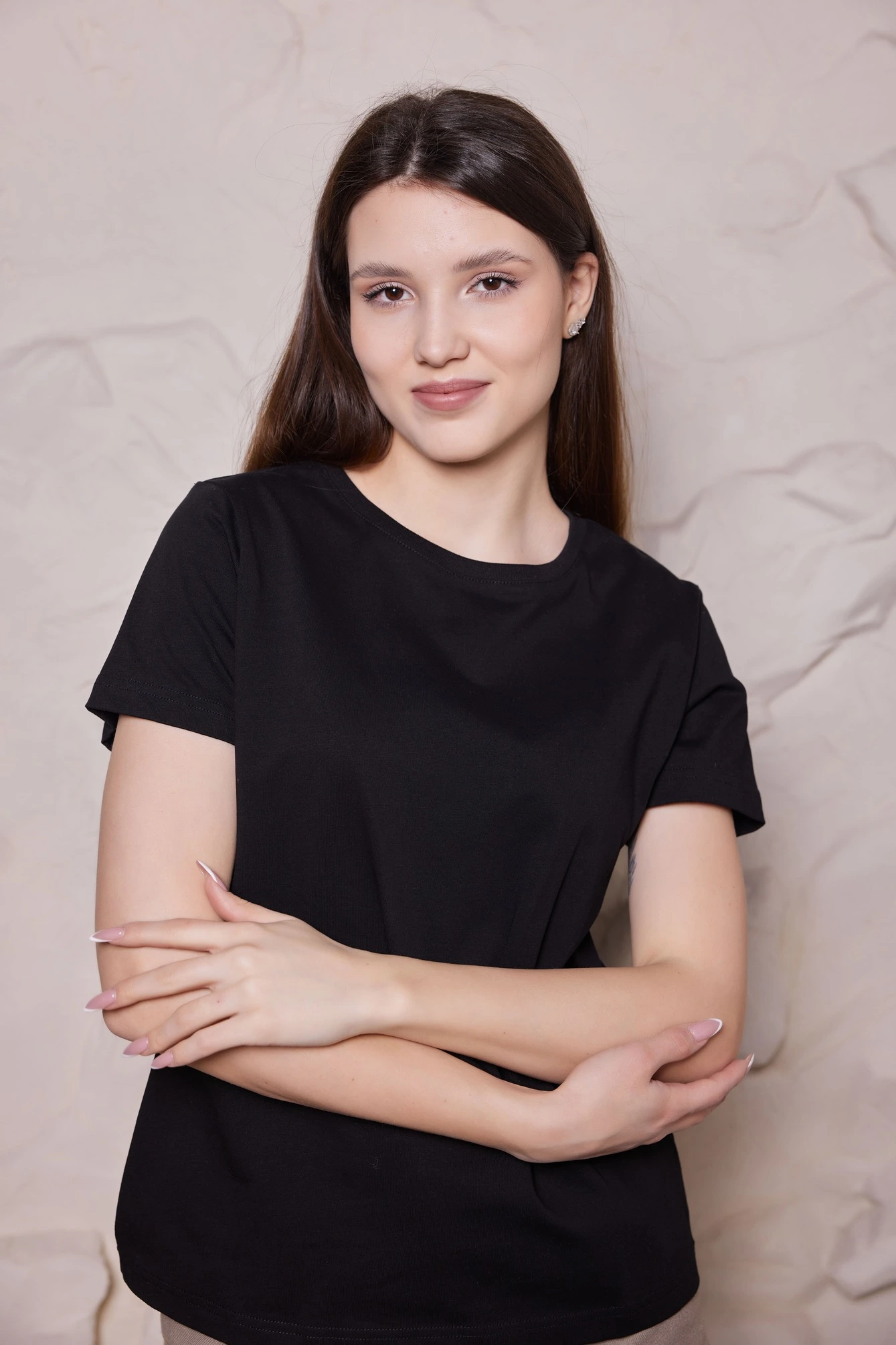 Футболка черный для женщин 41154-1 67