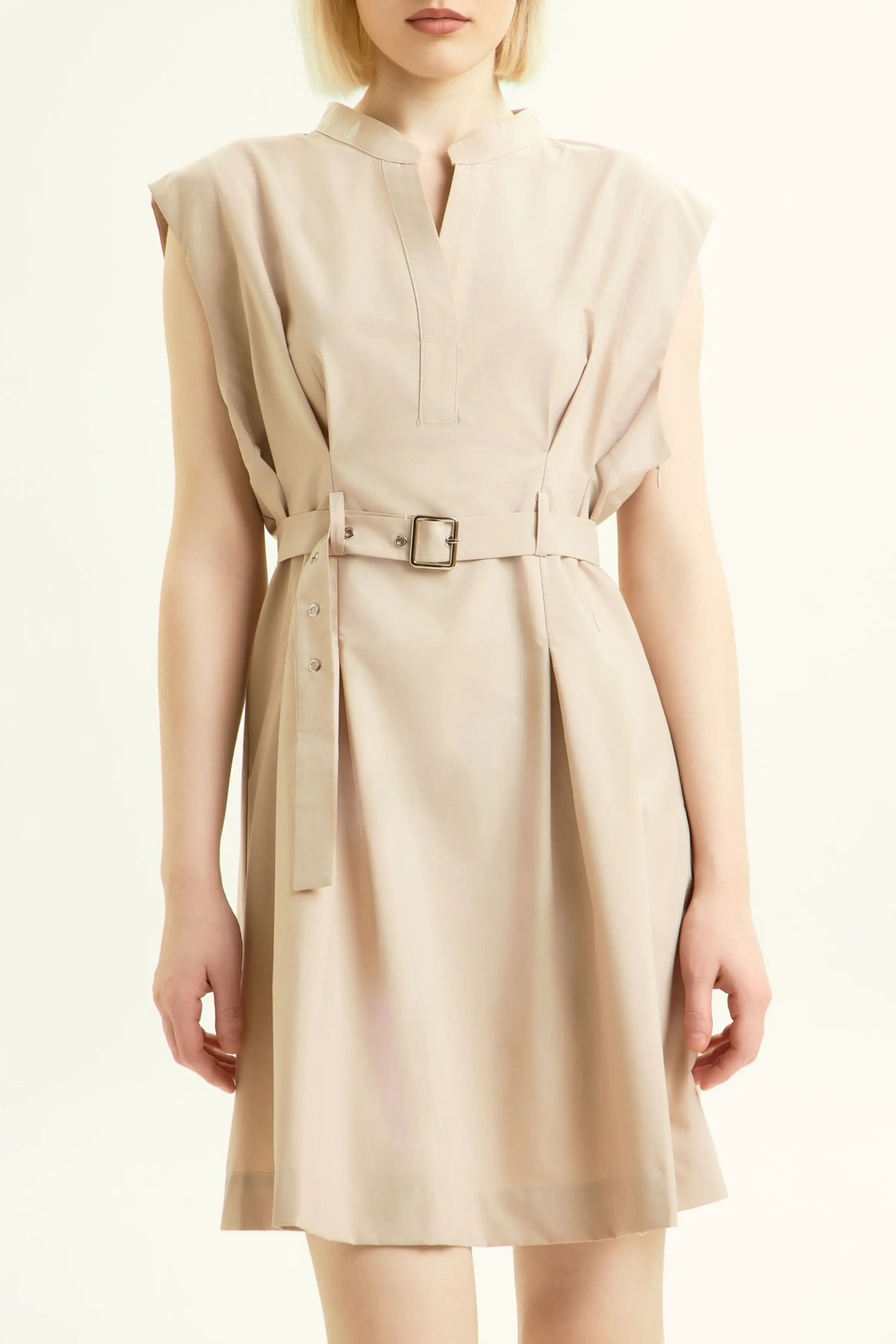 Платье бежевый для женщин 45364D-15 54