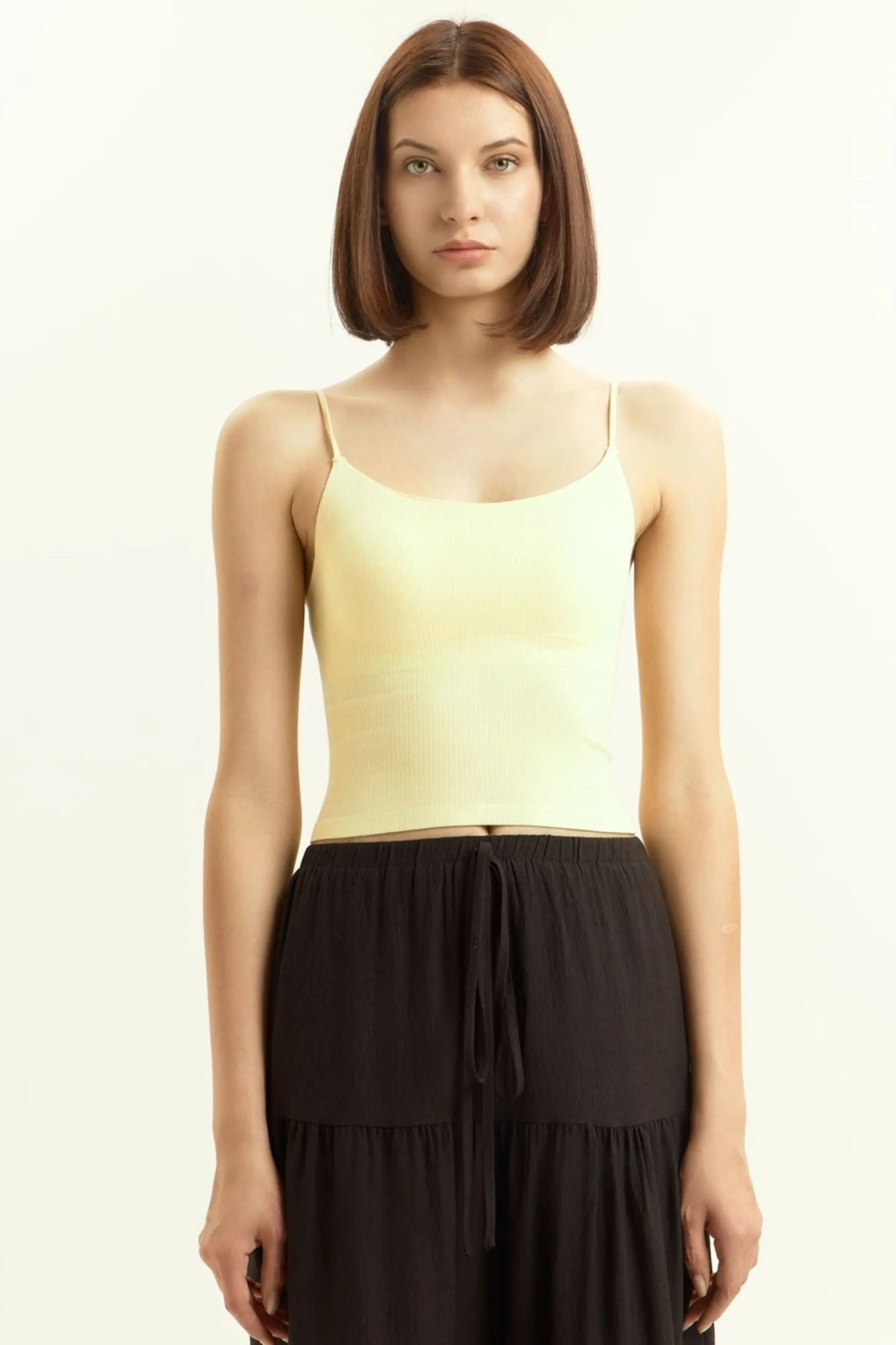 Топ желтый для женщин 45372-5 46