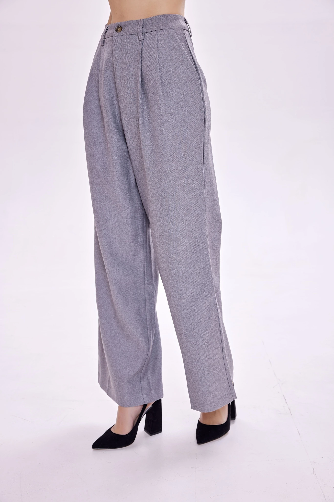Брюки серый для женщин 39232-61 71