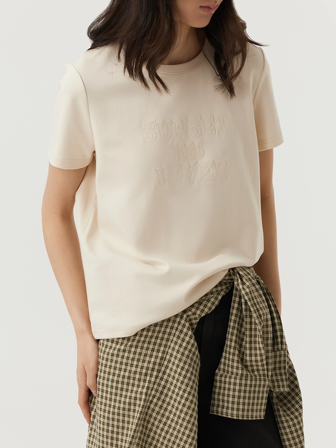 Футболка бежевый для женщин 48172-15 67