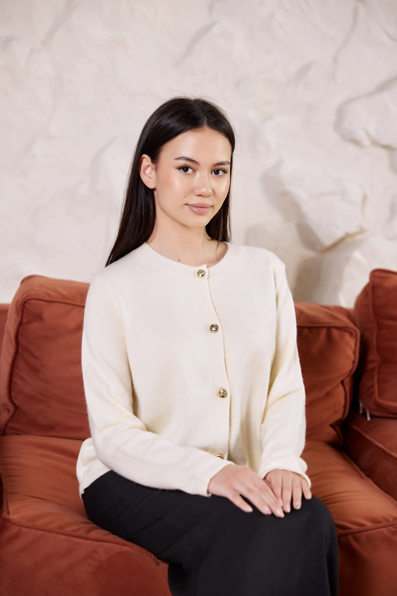 Кардиган белый для женщин 42125-4 50