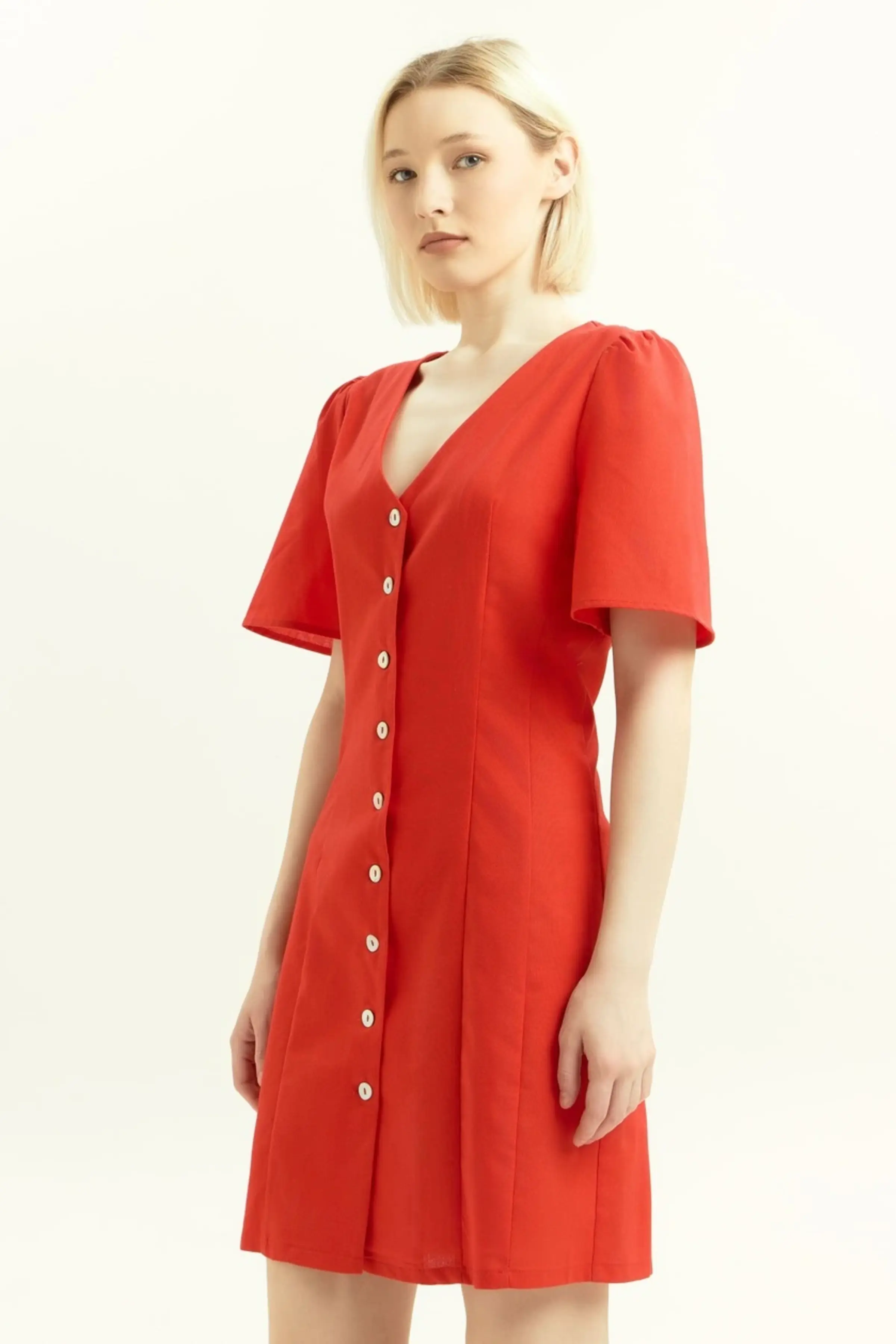 Платье красный для женщин 45192-7 54