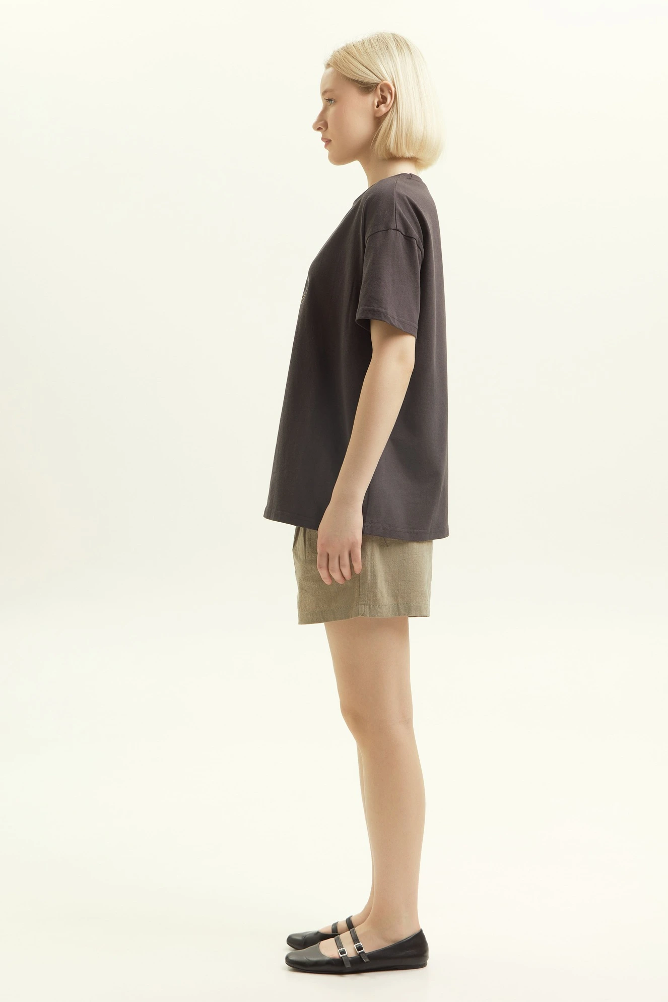 Футболка серый для женщин 44142-61 67