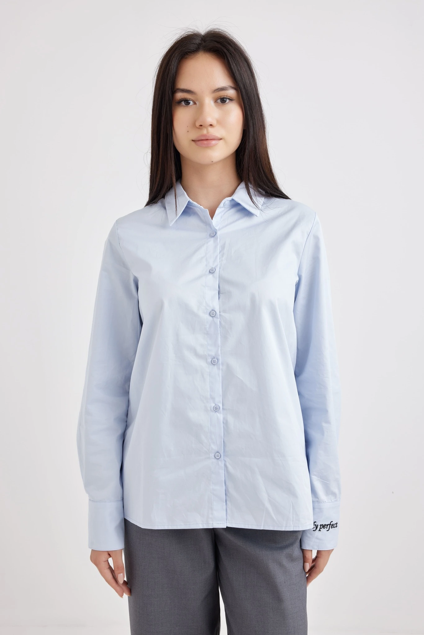 Рубашка синий для женщин 42105-65 66
