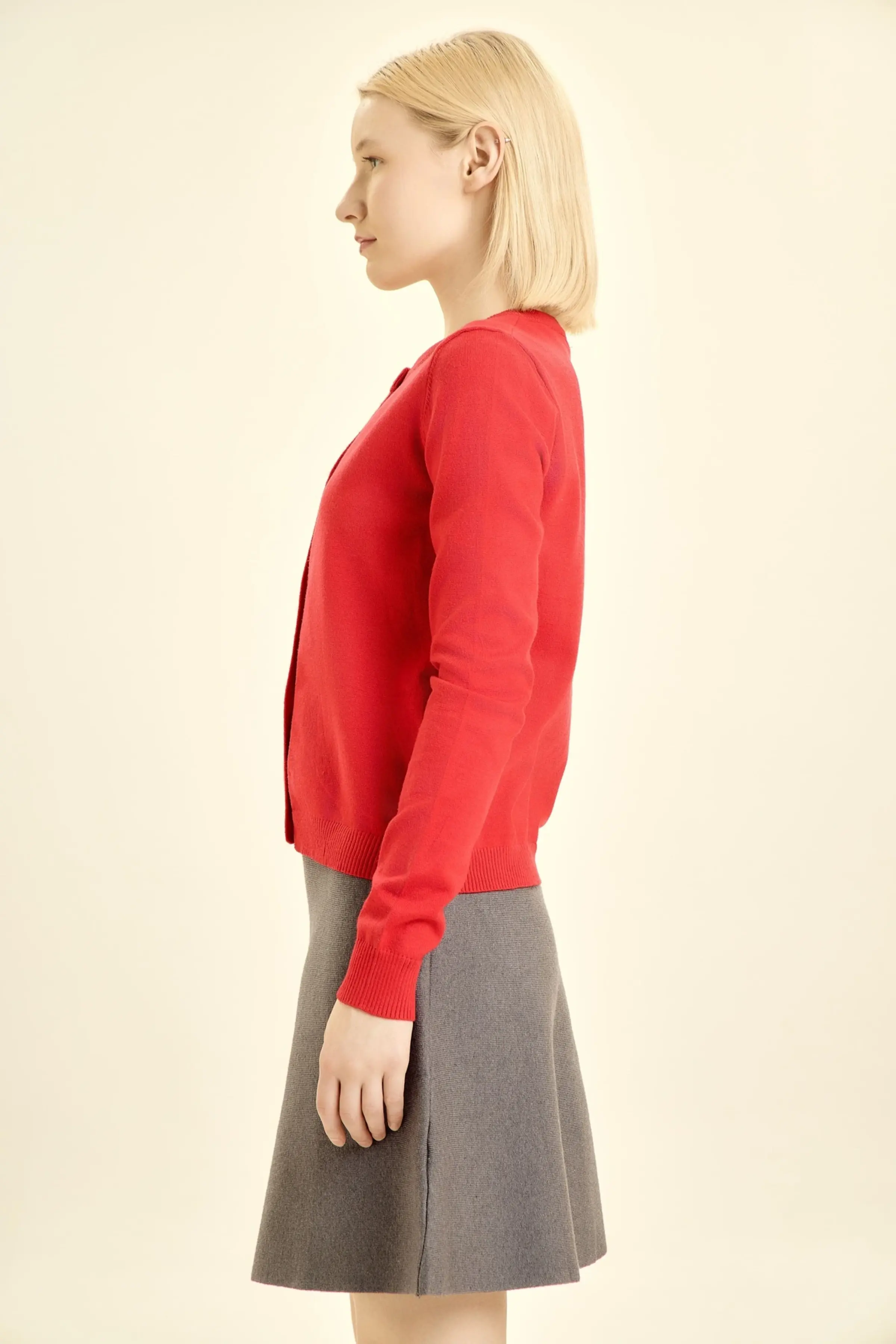 Кардиган красный для женщин 46231-7 50