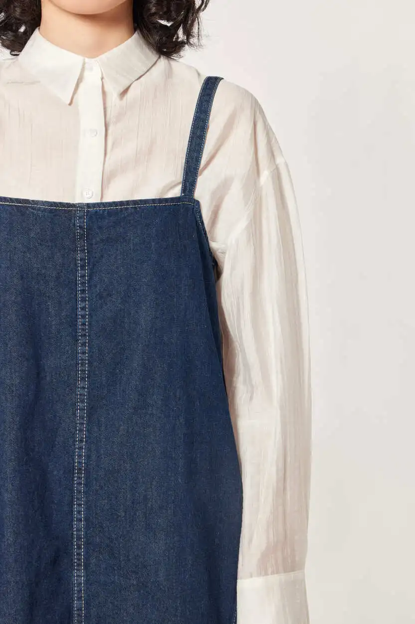 Платье синий для женщин 44243-65 54