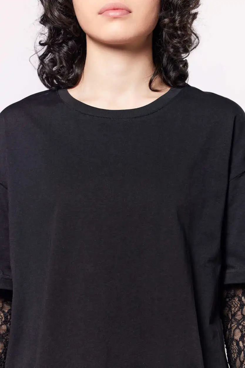 Лонгслив черный для женщин 44122-1 59