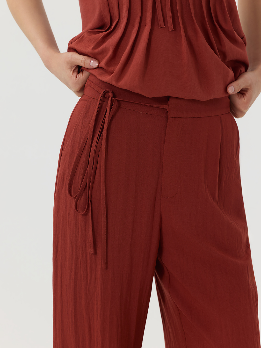 Брюки красный для женщин 49223-7 71