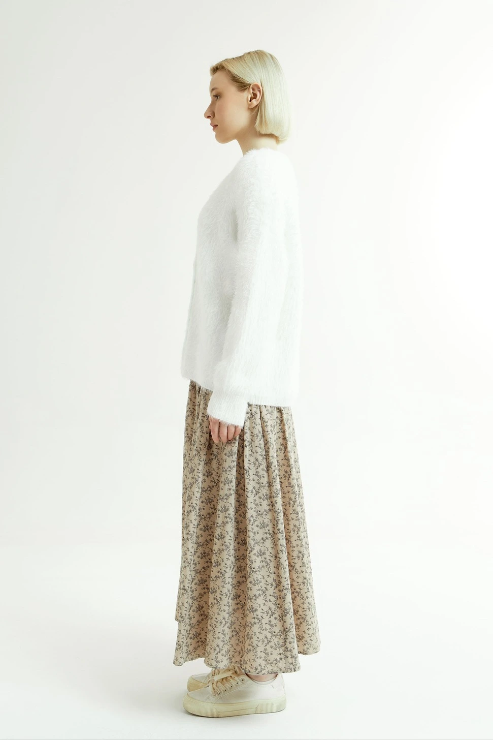 Кардиган белый для женщин 43142-4 50