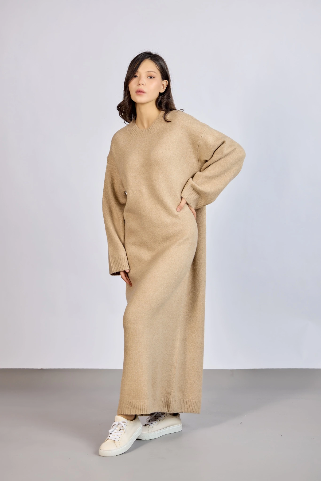 Платье бежевый для женщин 43103-15 54