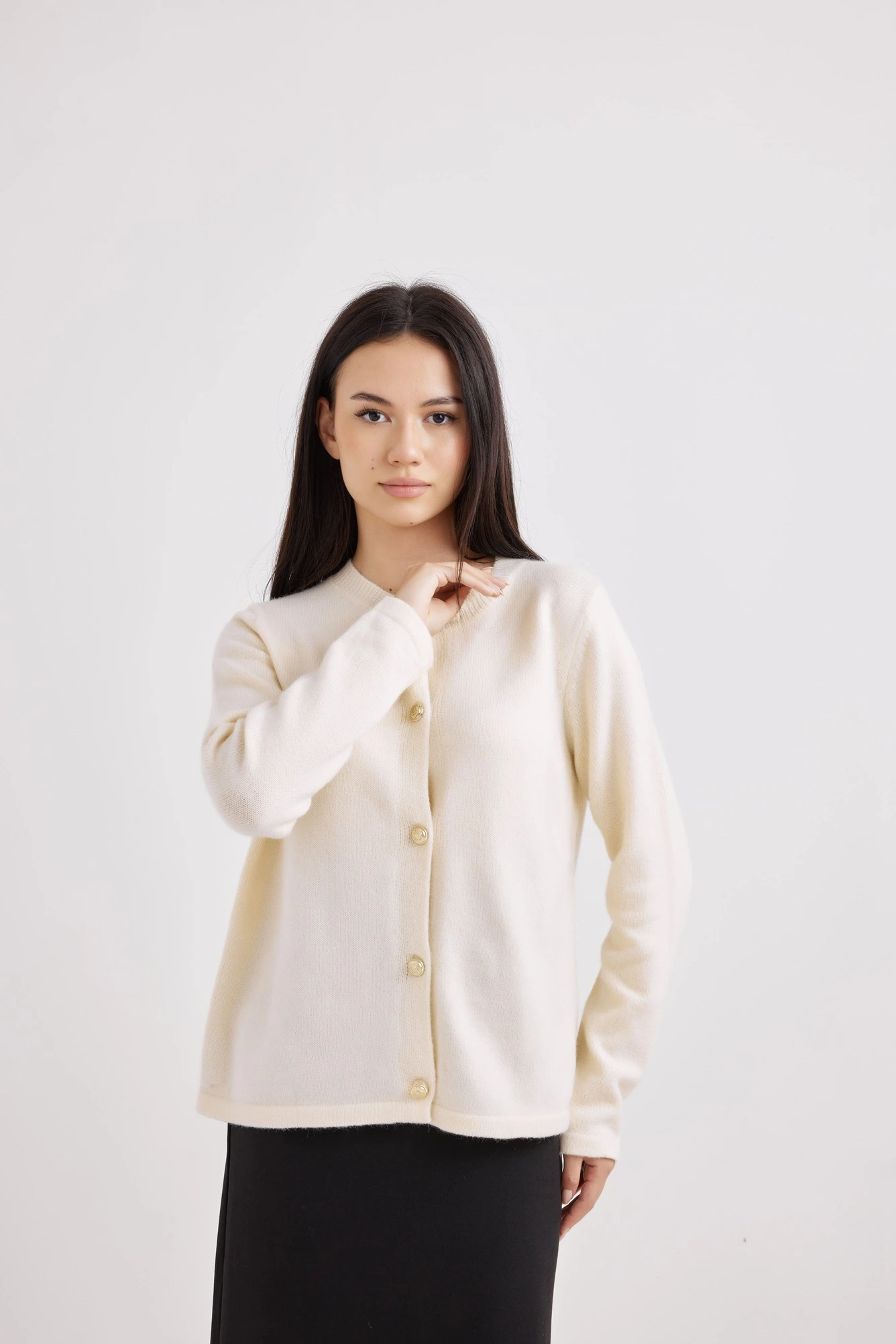 Кардиган белый для женщин 42125-4 50