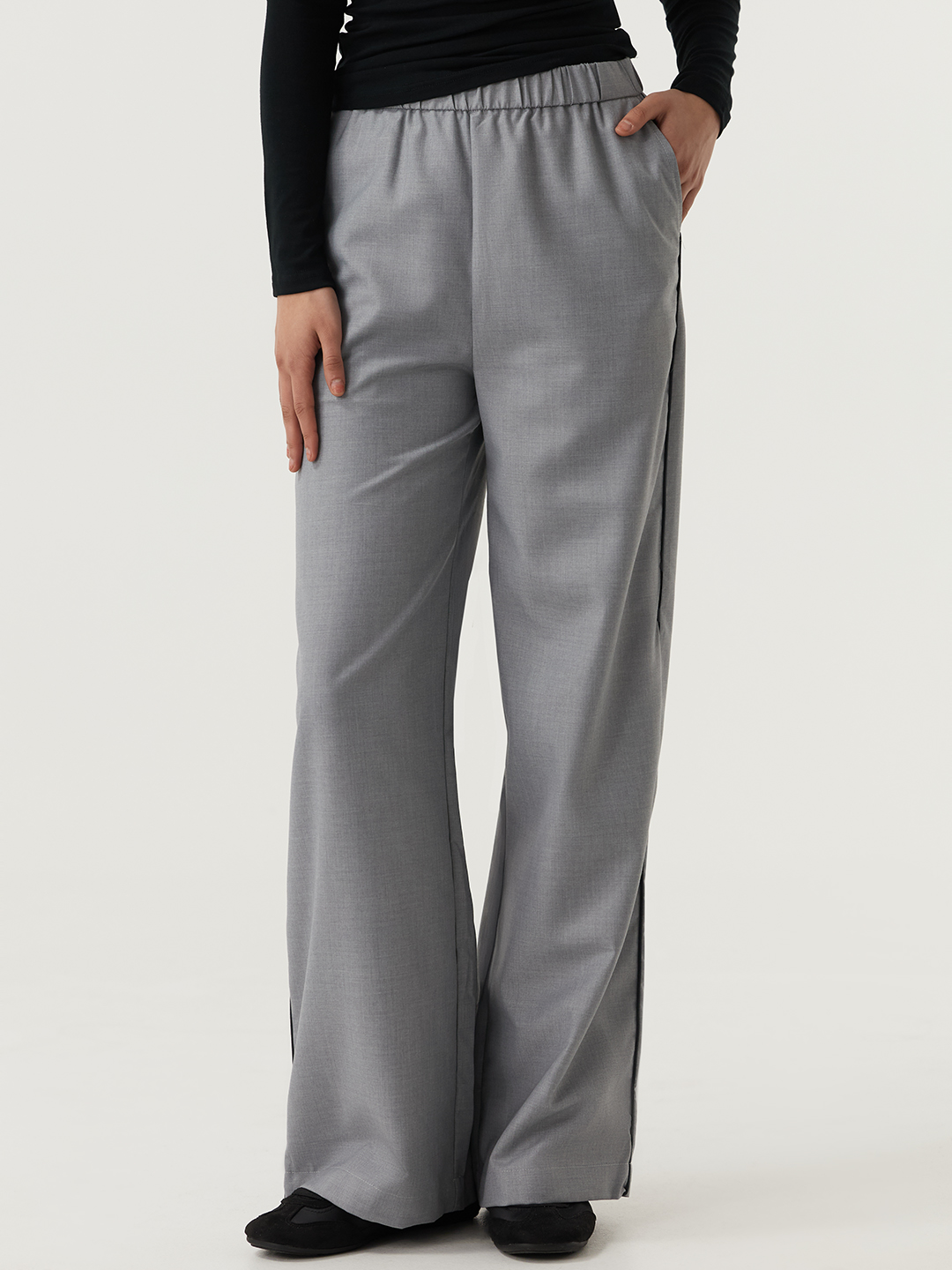 Брюки серый для женщин 48156-61 71