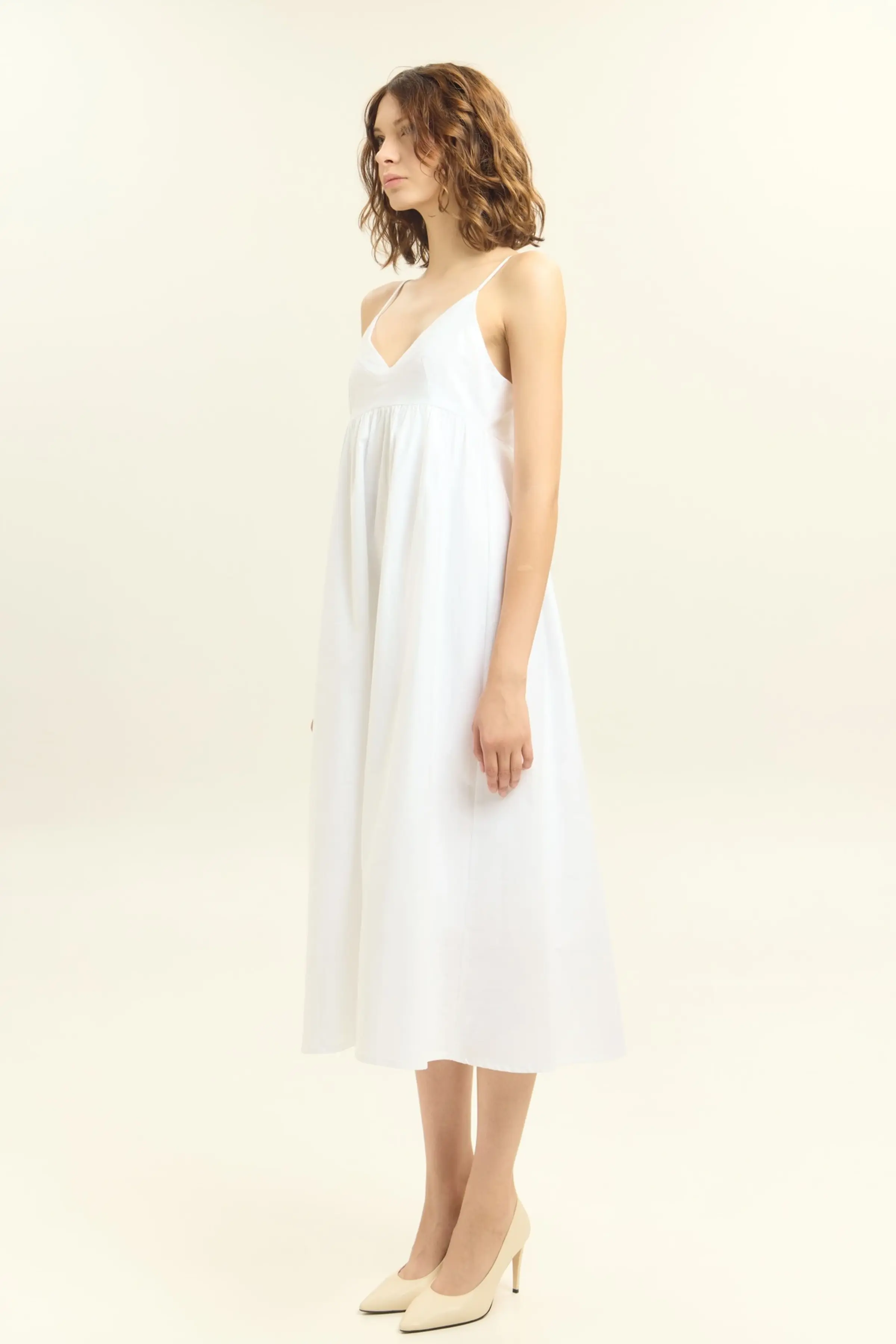 Сарафан белый для женщин 45283-4 48