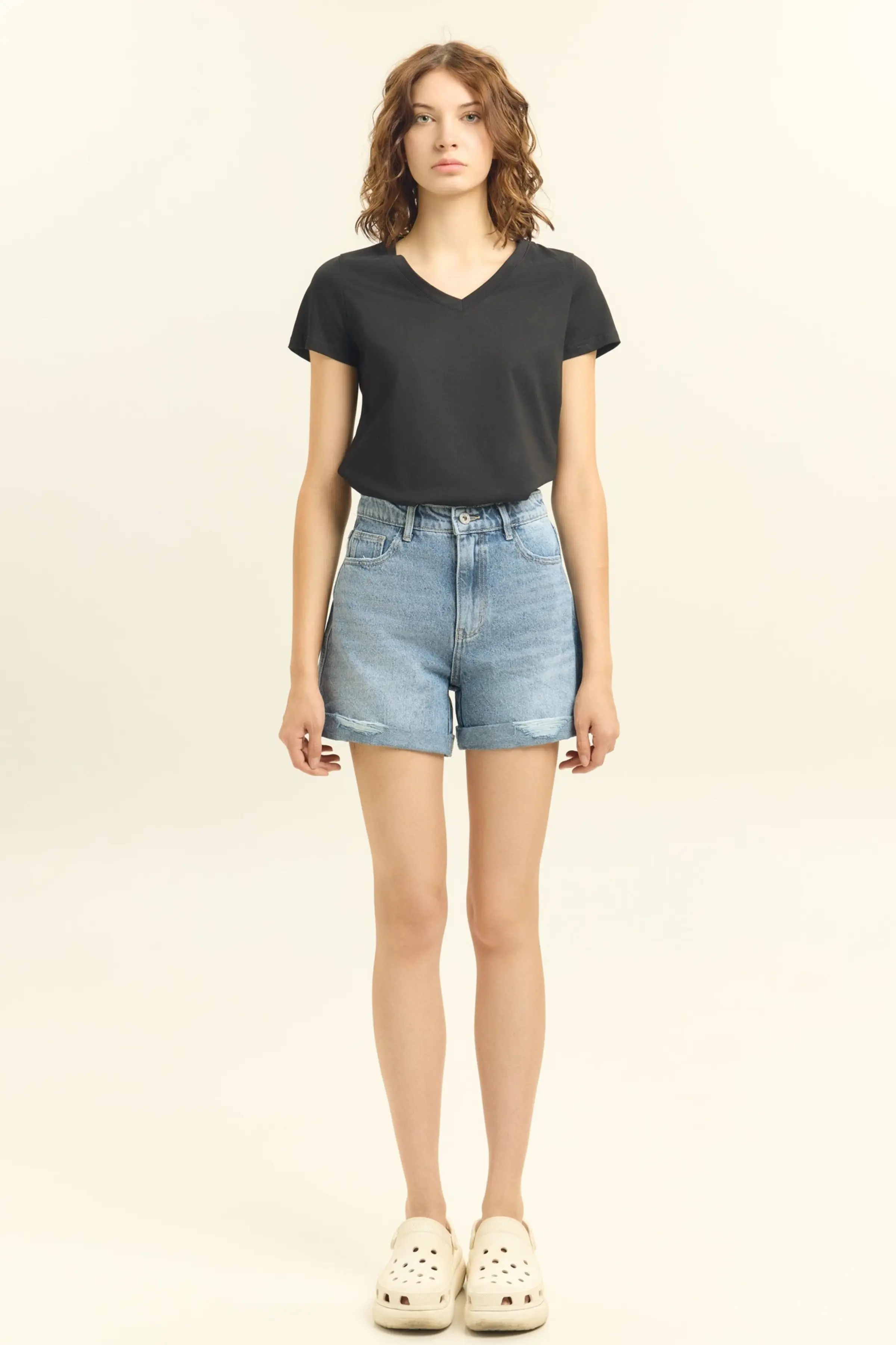 Шорты голубой для женщин 45304-10 57