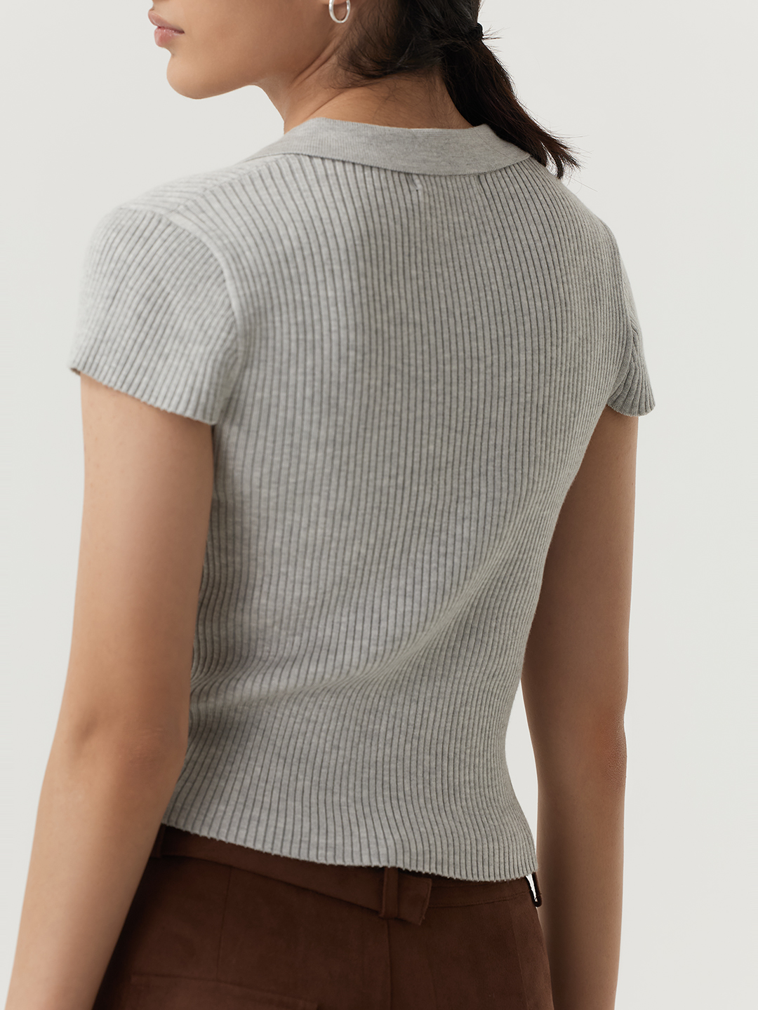 Джемпер серый для женщин 48155-61 60