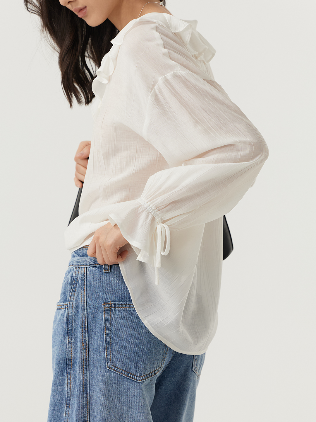 Блузка белый для женщин 48225-4 28