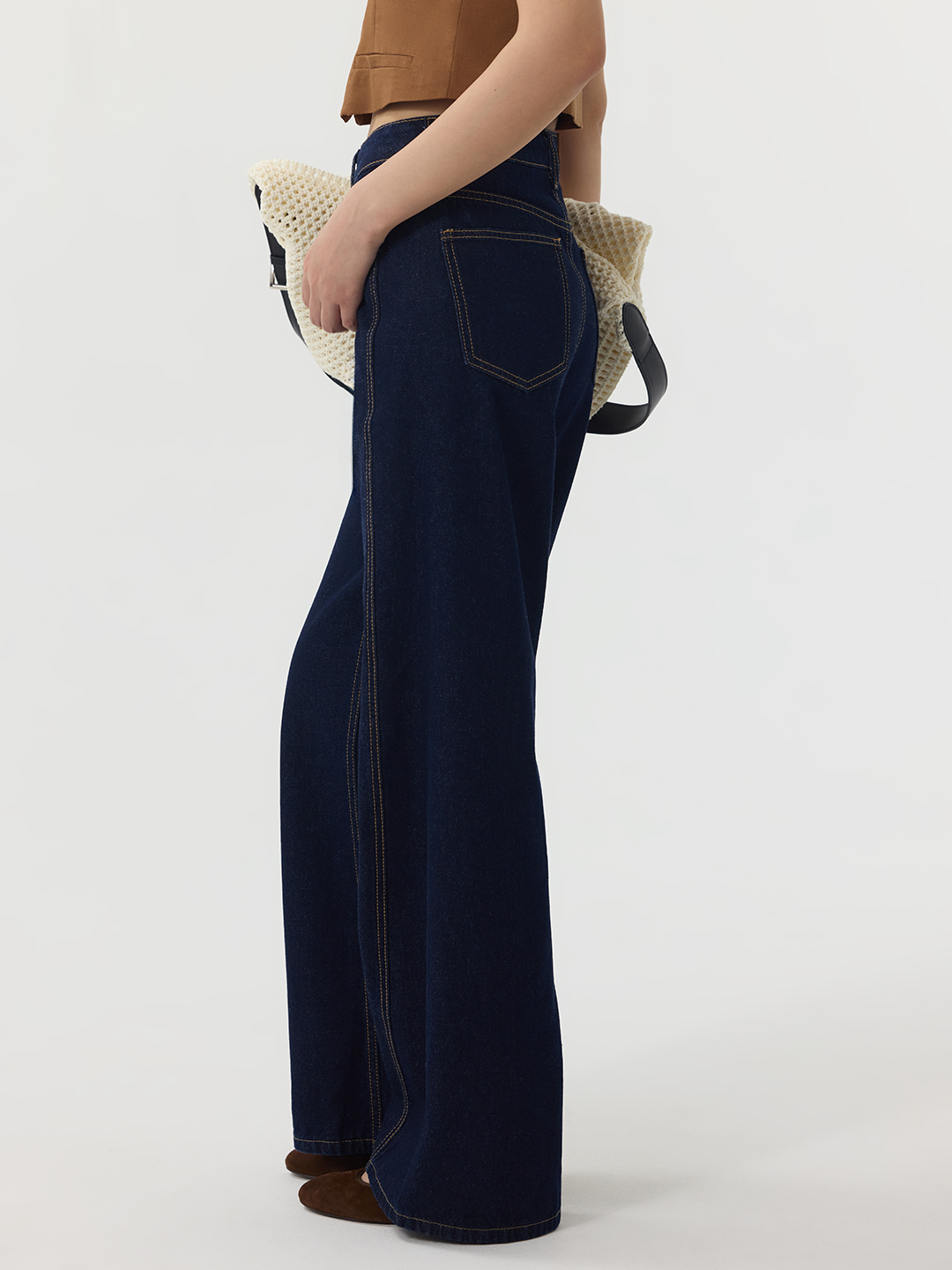 Джинсы темно-синий для женщин 48198-18 74