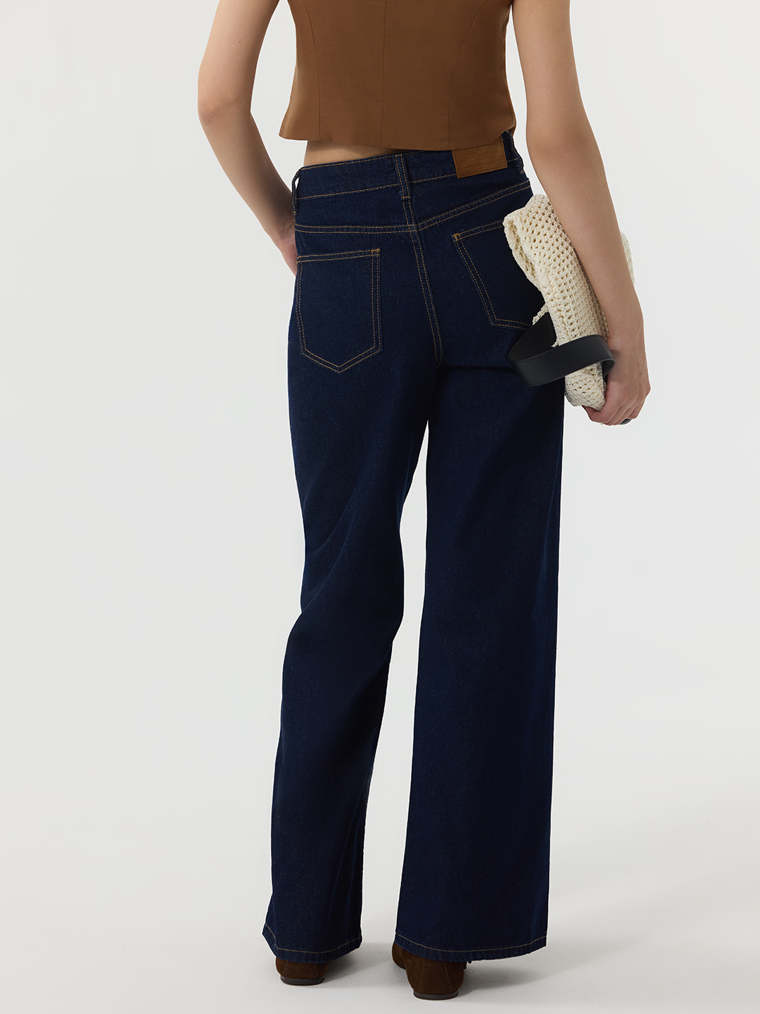 Джинсы темно-синий для женщин 48198-18 74