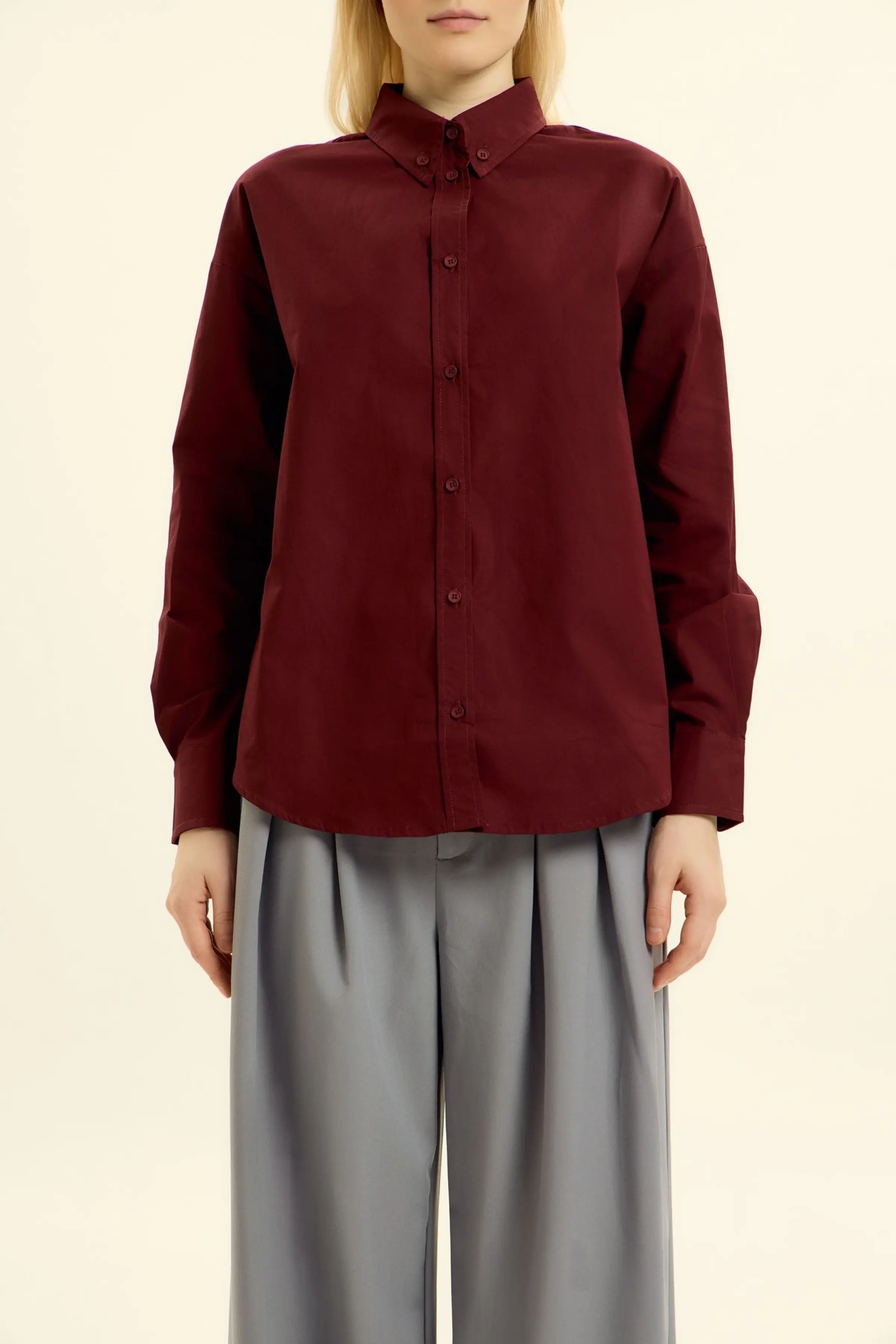 Рубашка бордовый для женщин 46249-67 66