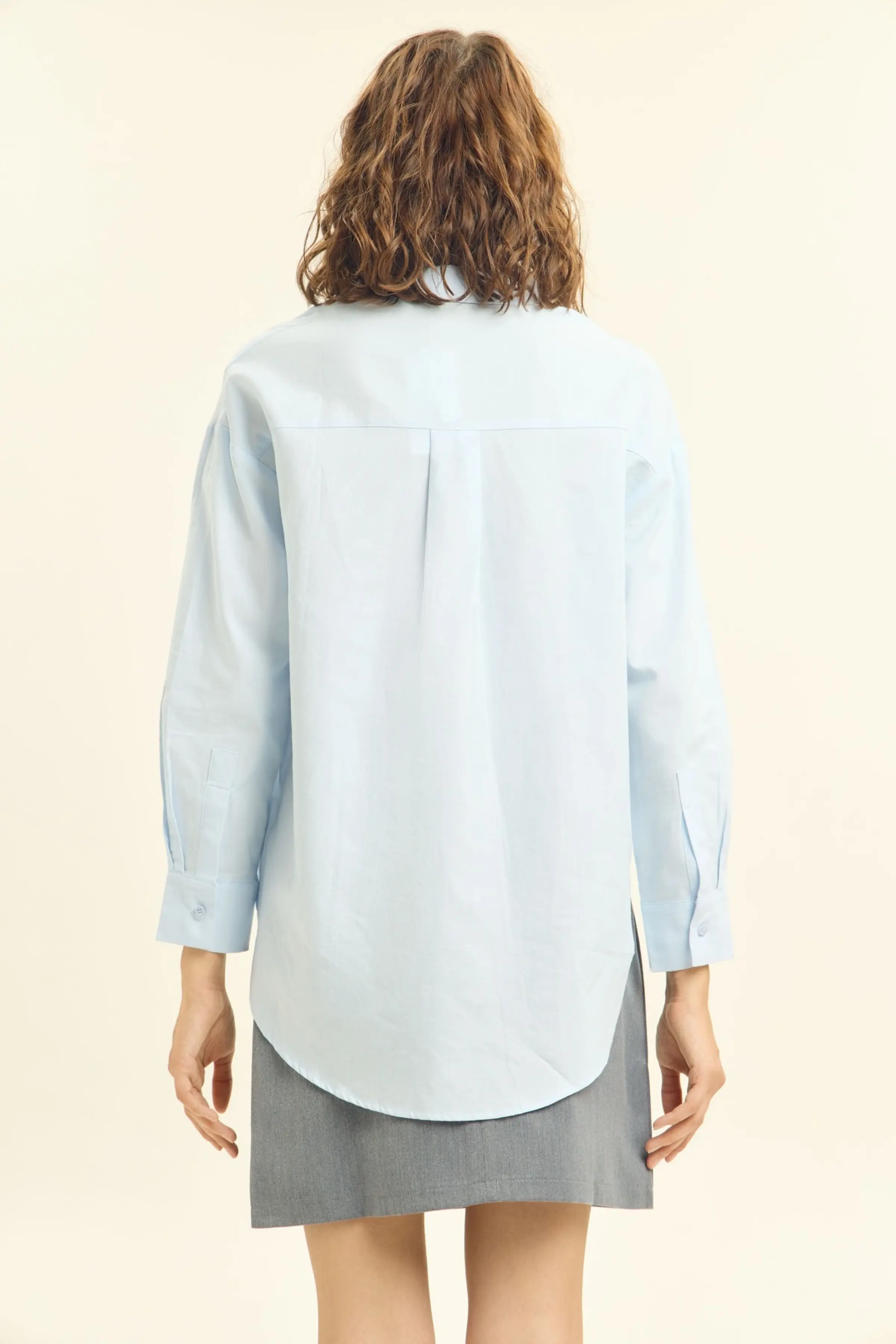 Рубашка голубой для женщин 45319-10 66