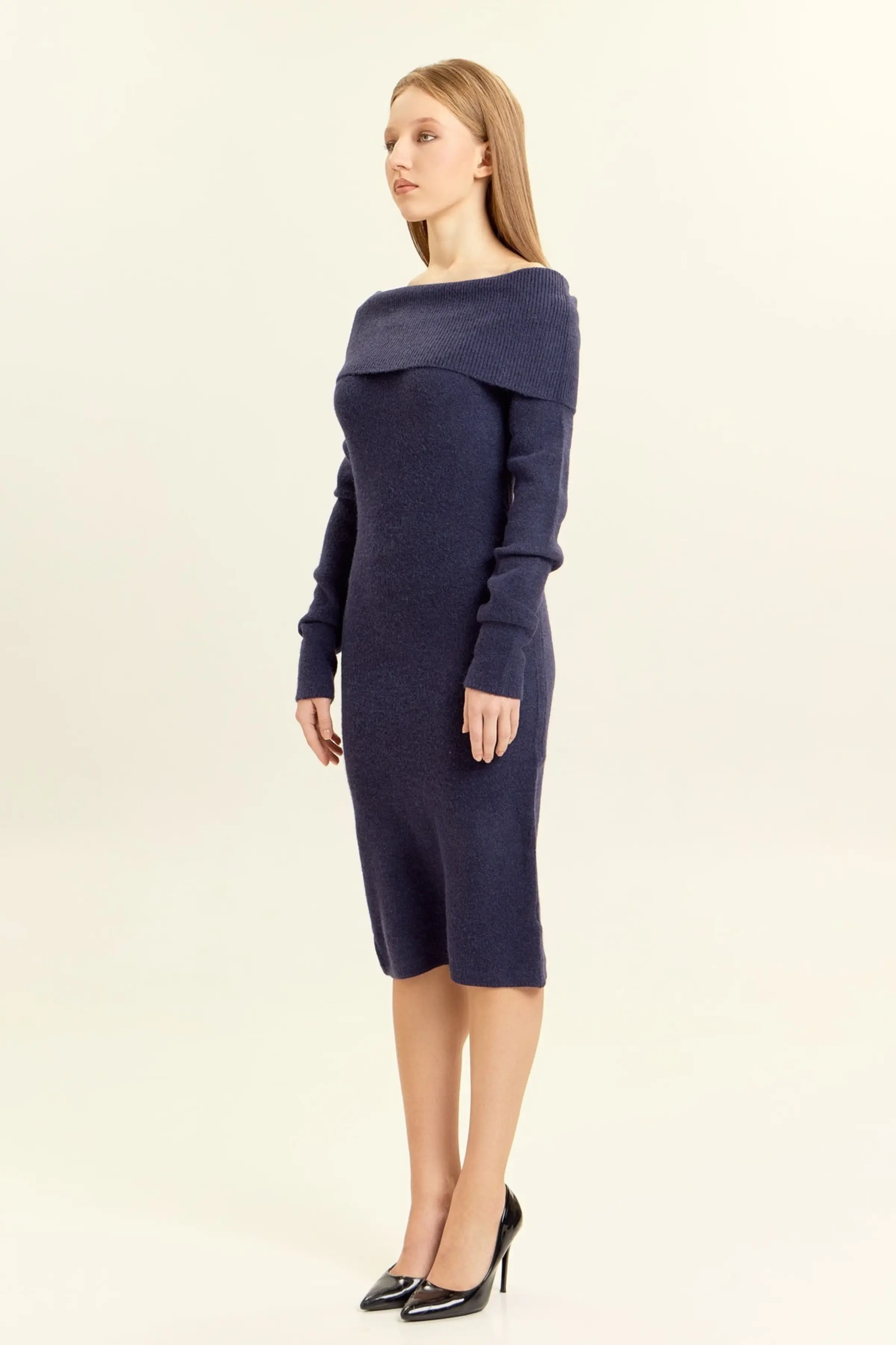 Платье темно-синий для женщин 47144-18 54