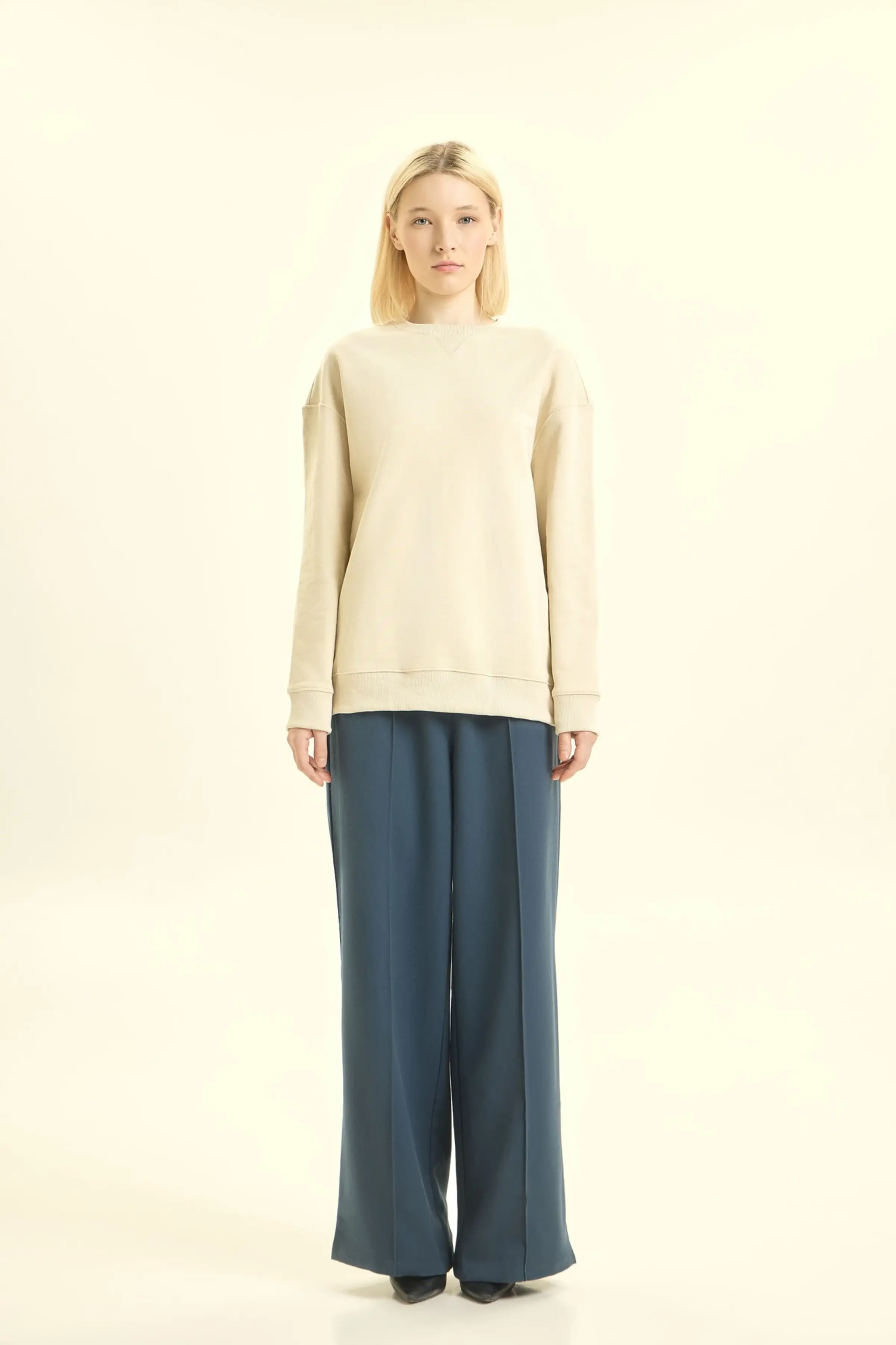 Толстовка айвори для женщин 46155-234 55